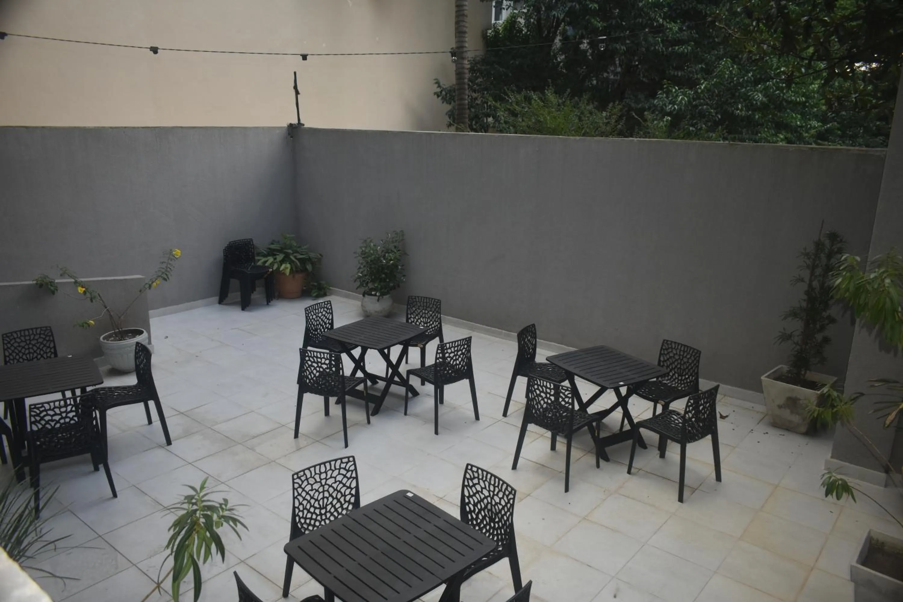Balcony/Terrace in Unity Hotel - Paulista - SP