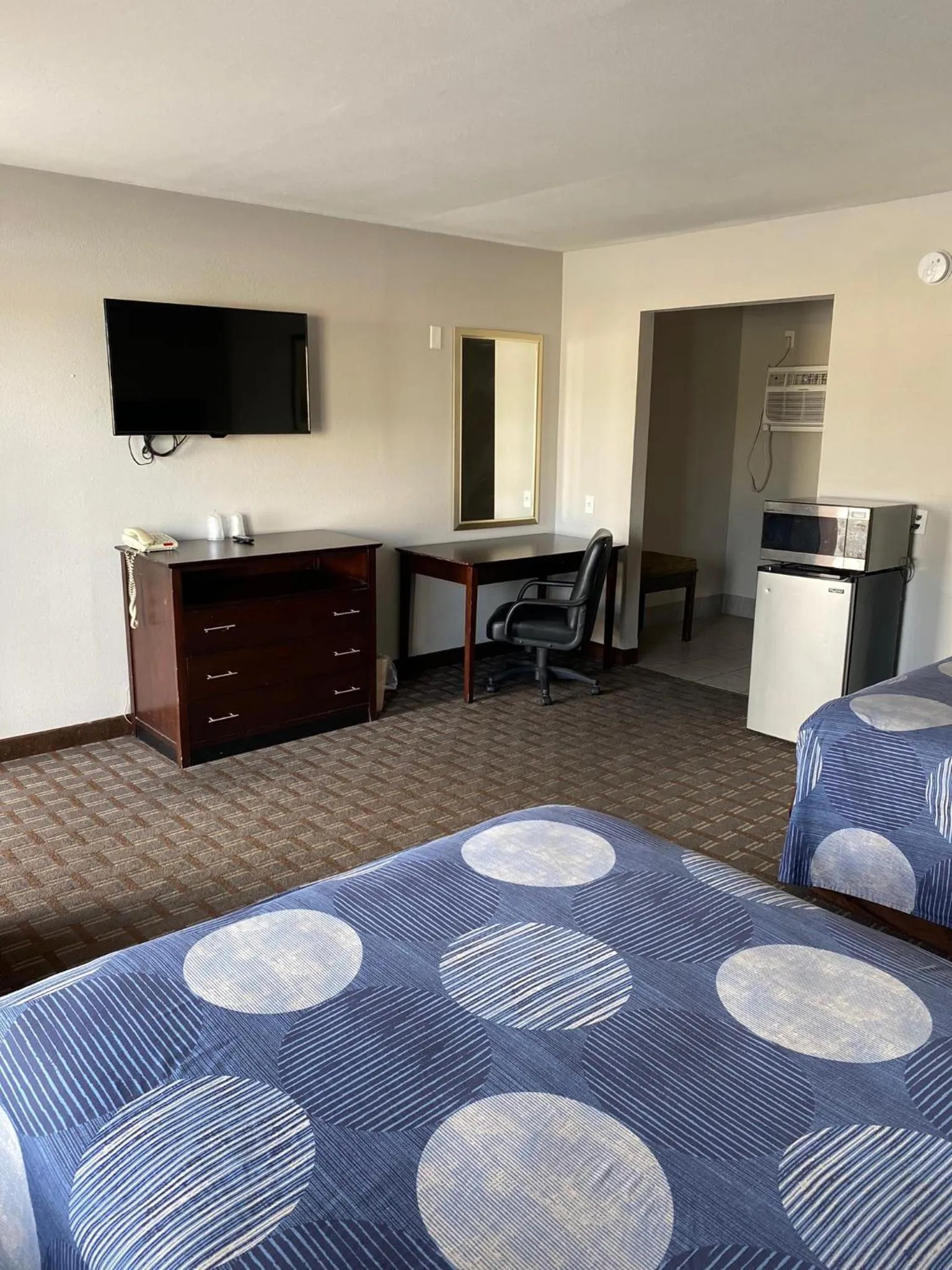 Bed in New Budget Inn