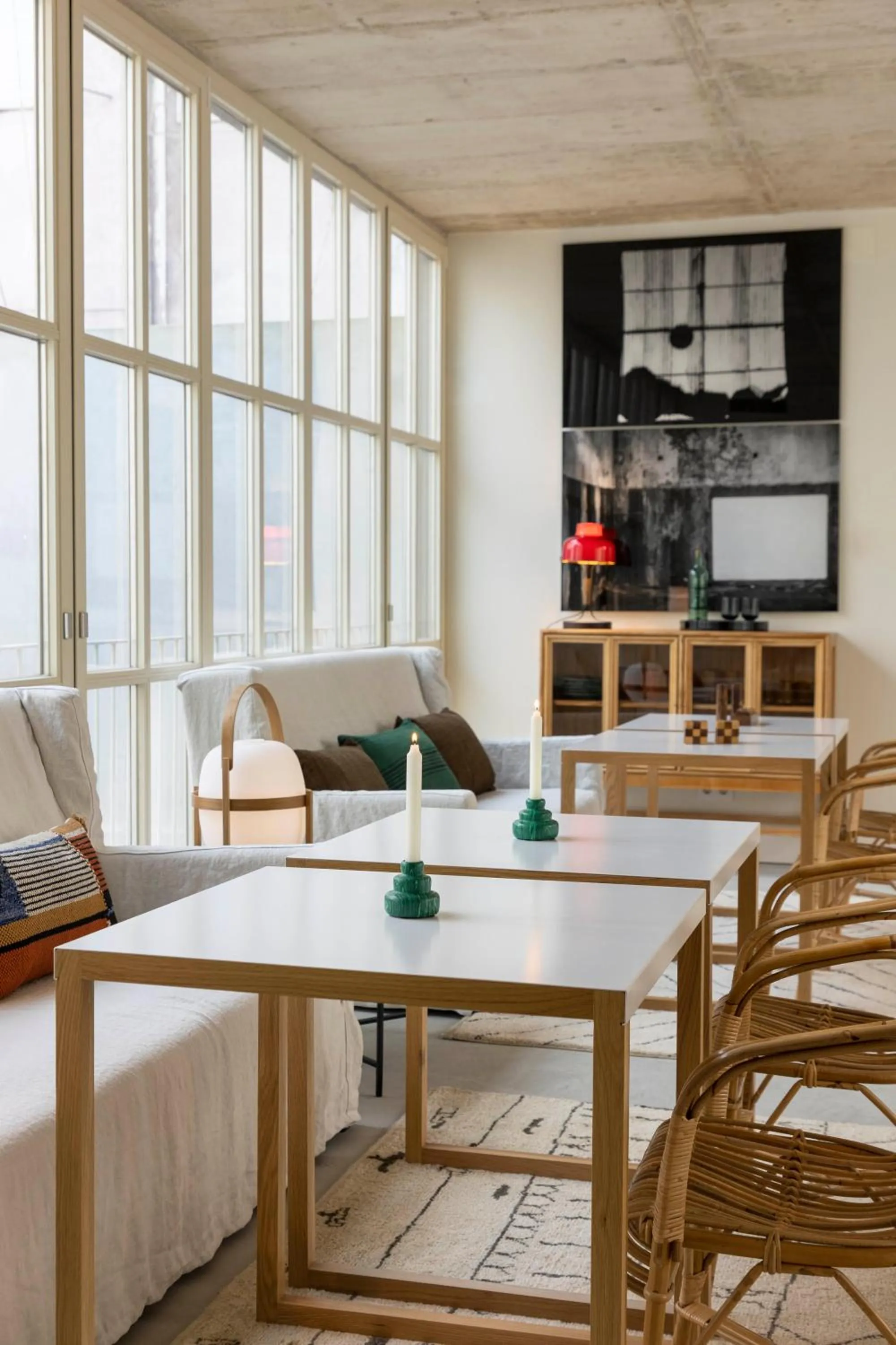 Seating area in Pátio do Tijolo