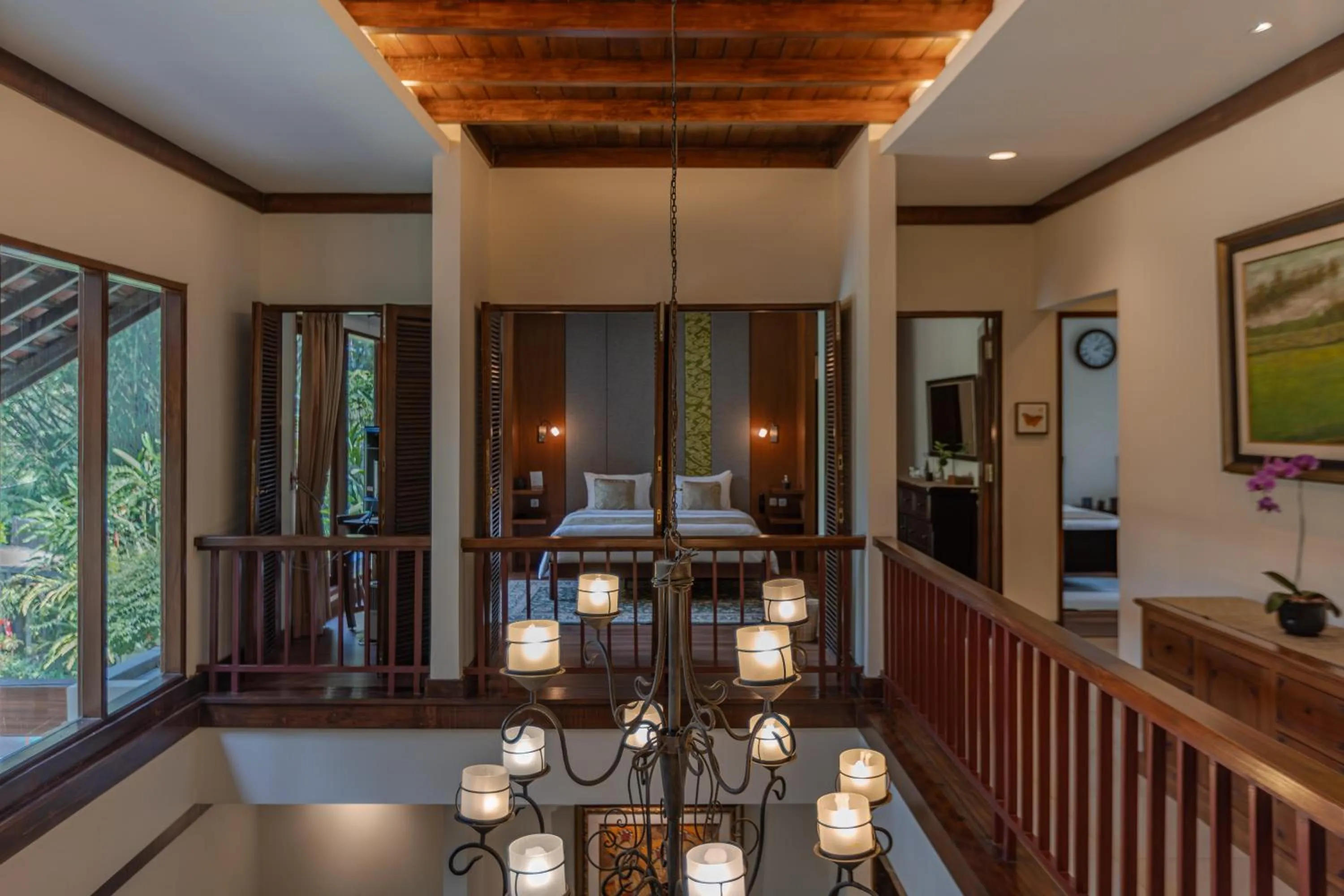 Bedroom in Plataran Puncak Residences