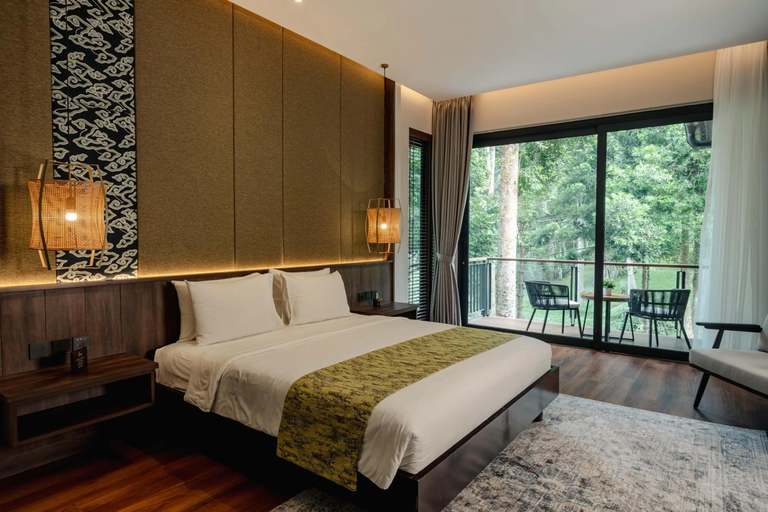 Bedroom, Bed in Plataran Puncak Residences