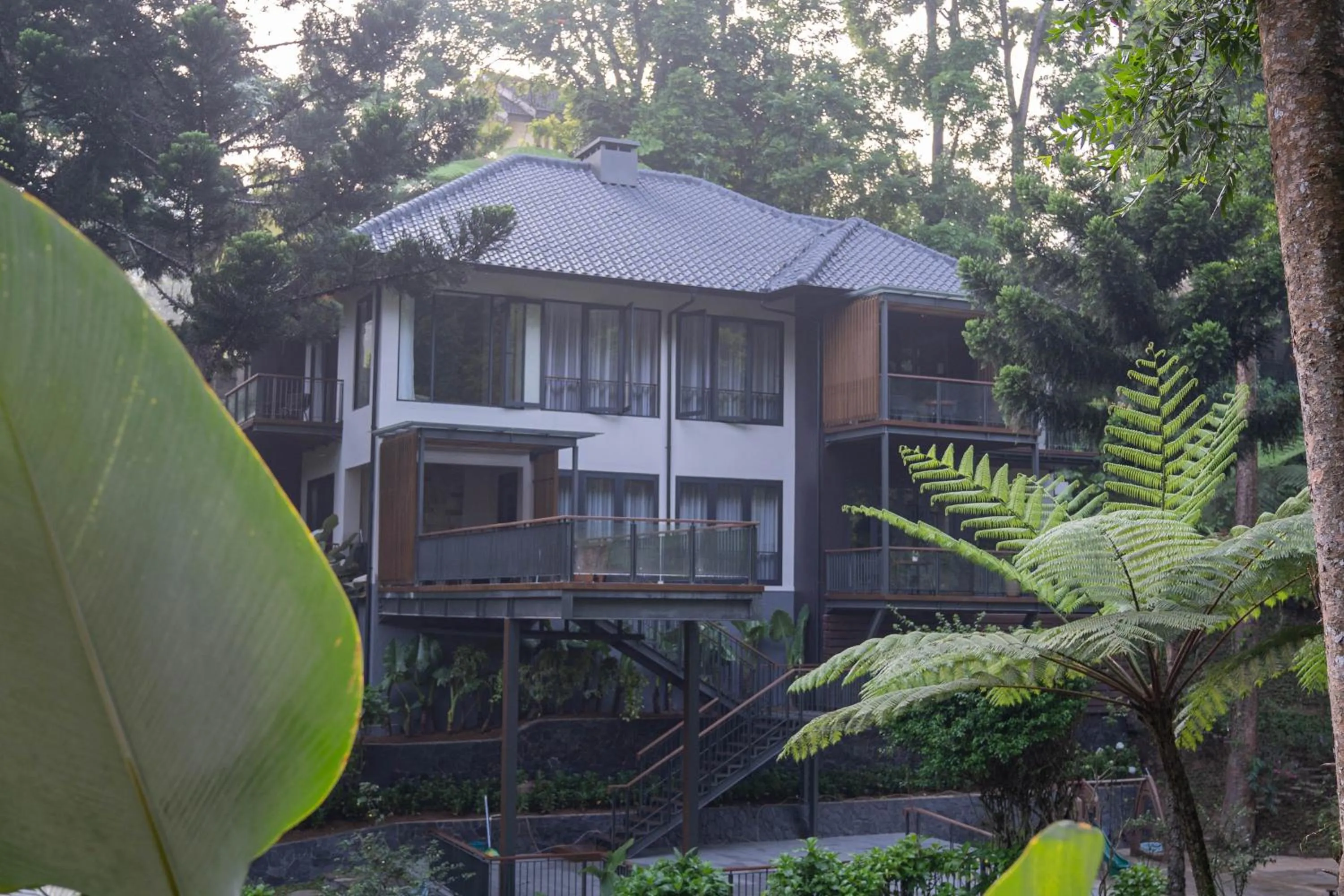 Balcony/Terrace in Plataran Puncak Residences
