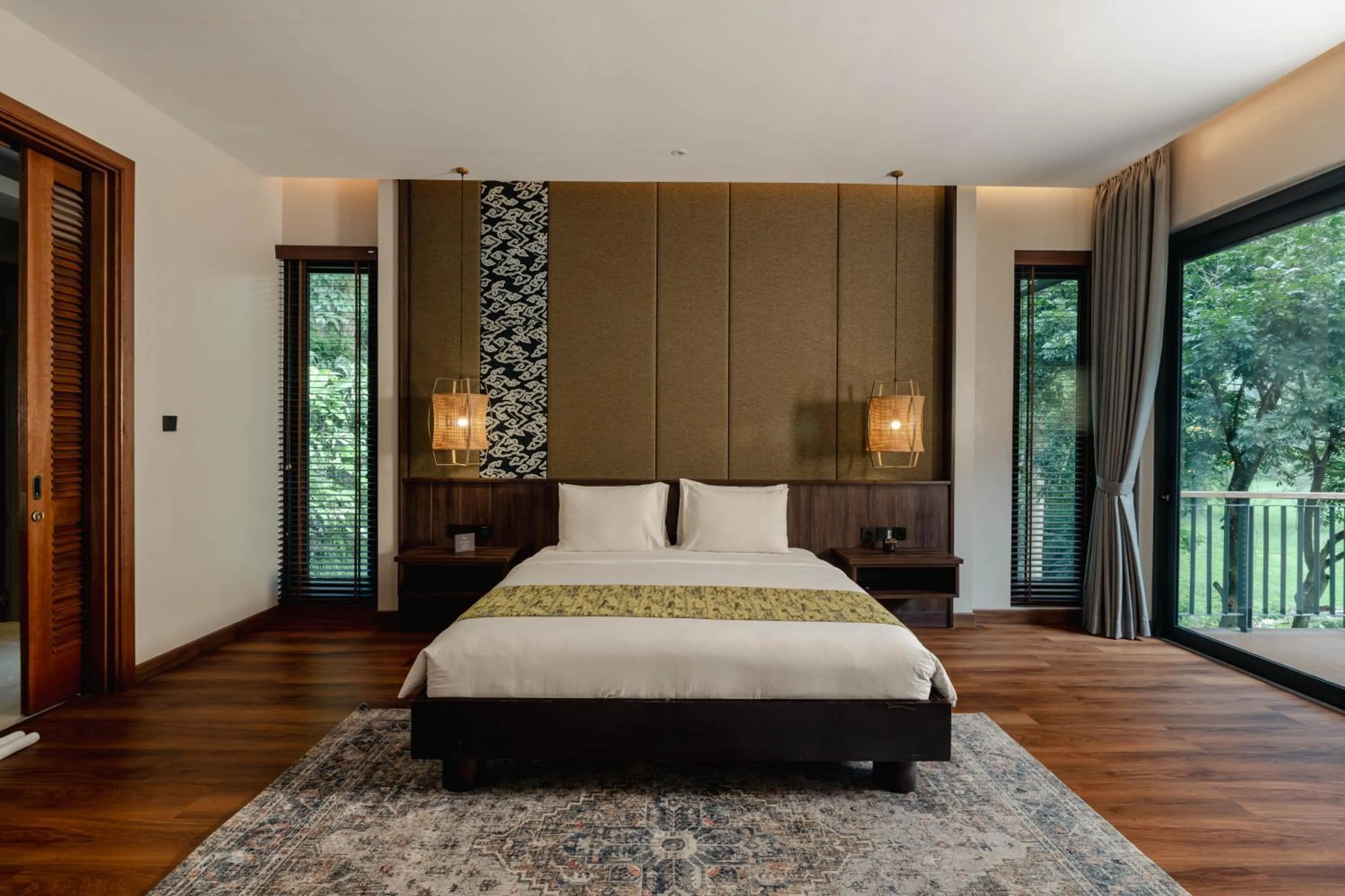 Bedroom, Bed in Plataran Puncak Residences