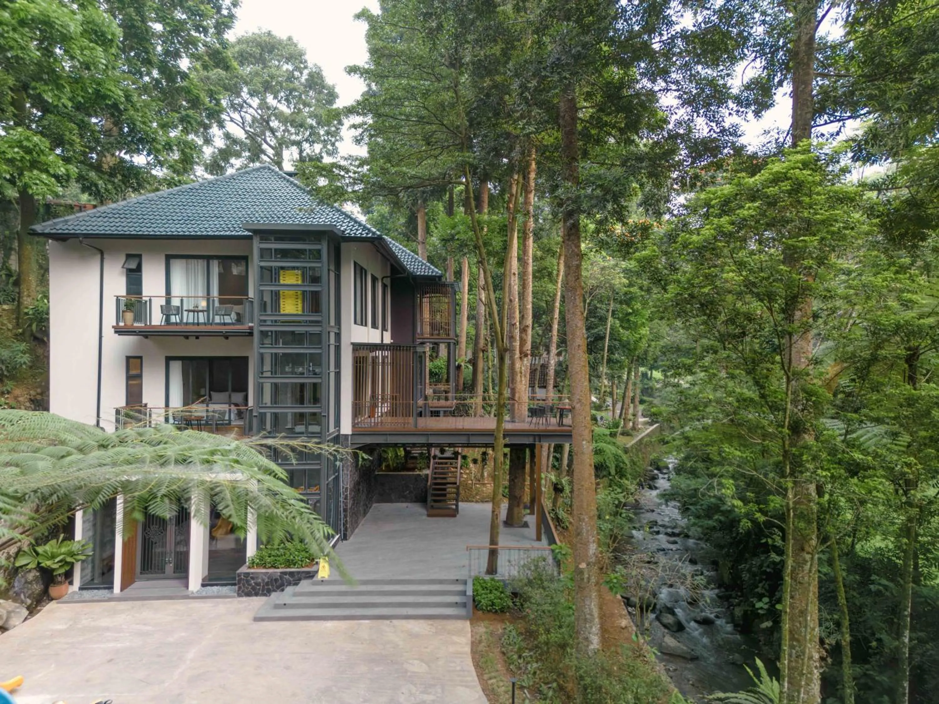 Property building in Plataran Puncak Residences