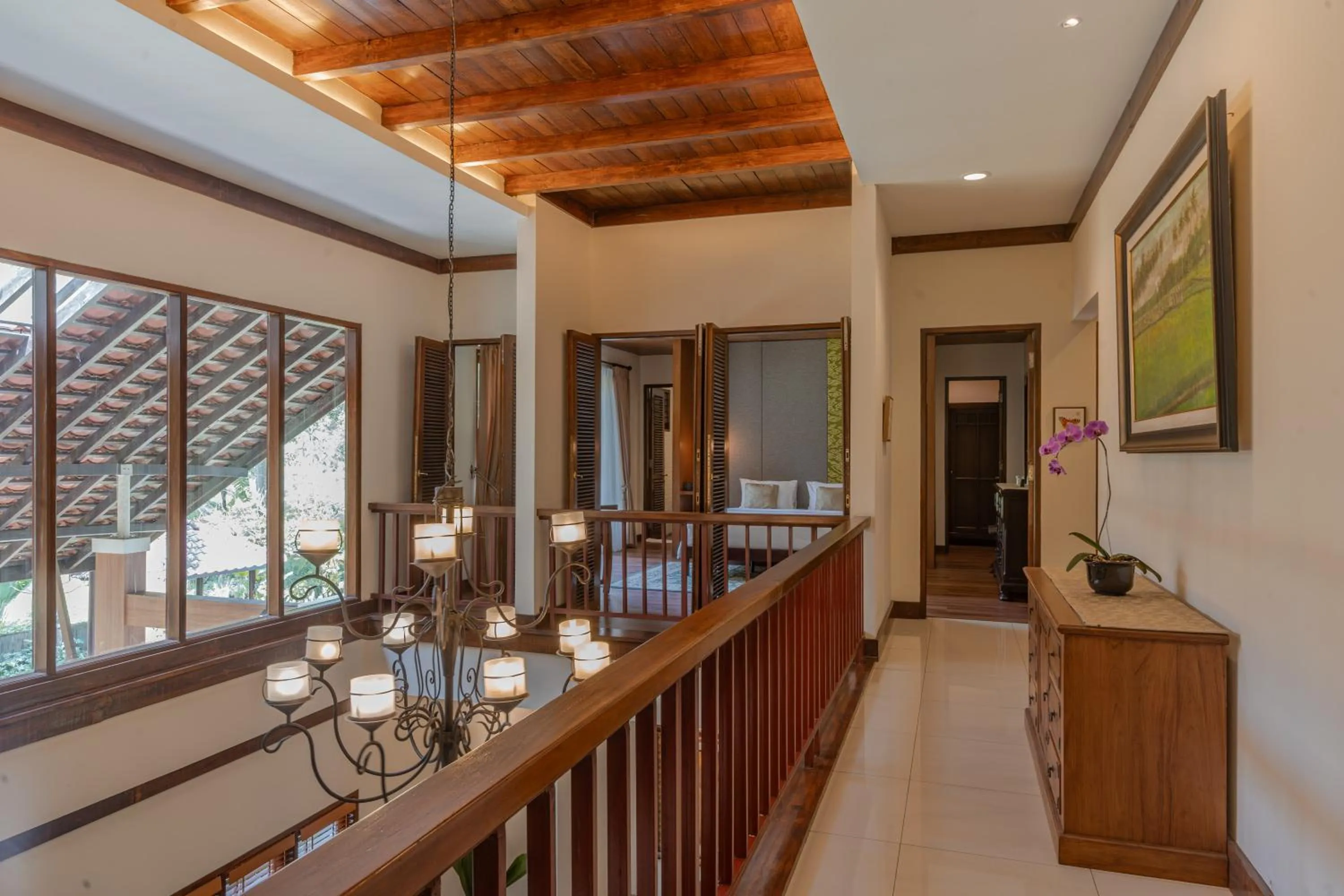 Bedroom in Plataran Puncak Residences