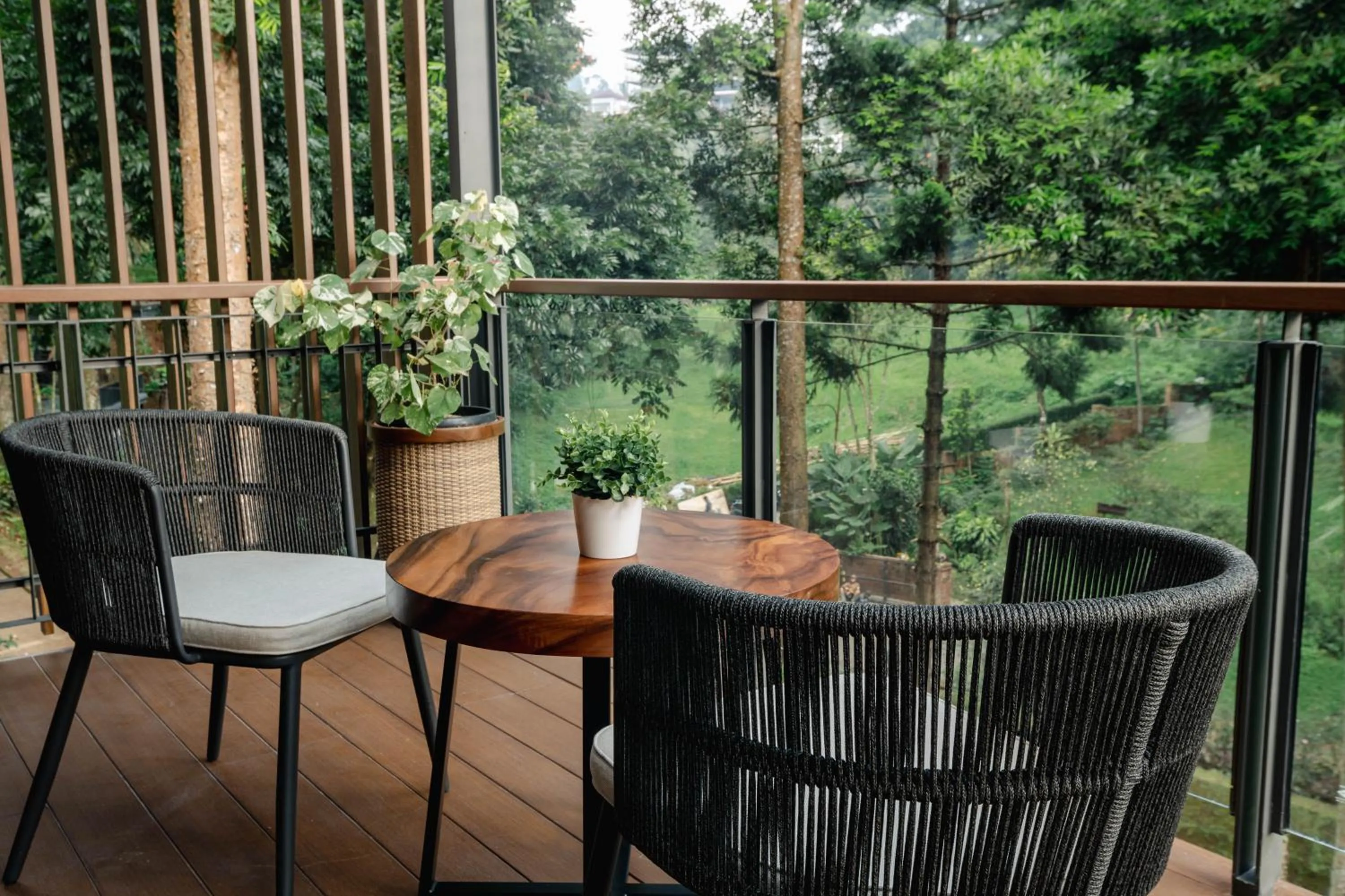 Balcony/Terrace in Plataran Puncak Residences