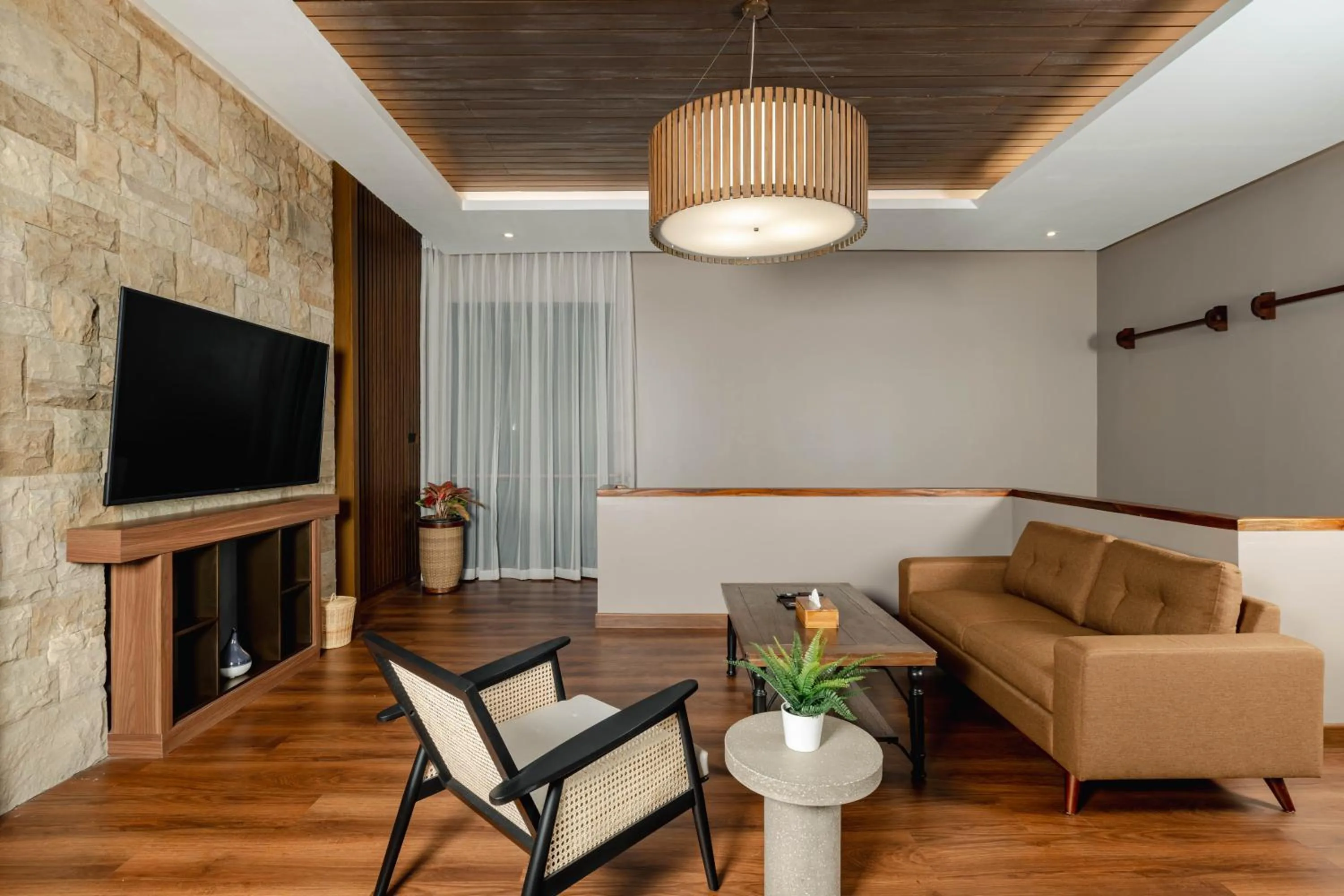 Living room in Plataran Puncak Residences