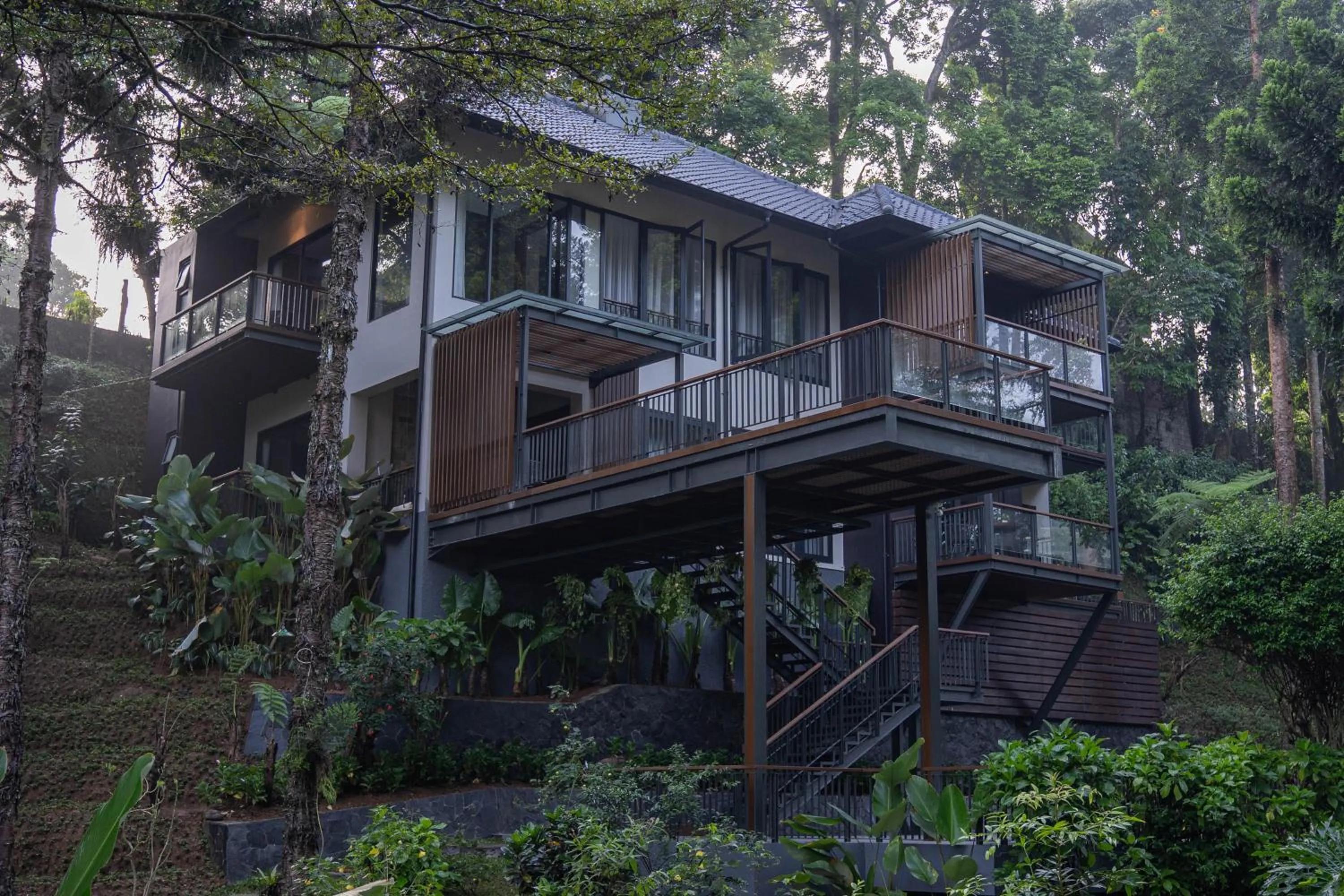 Balcony/Terrace in Plataran Puncak Residences