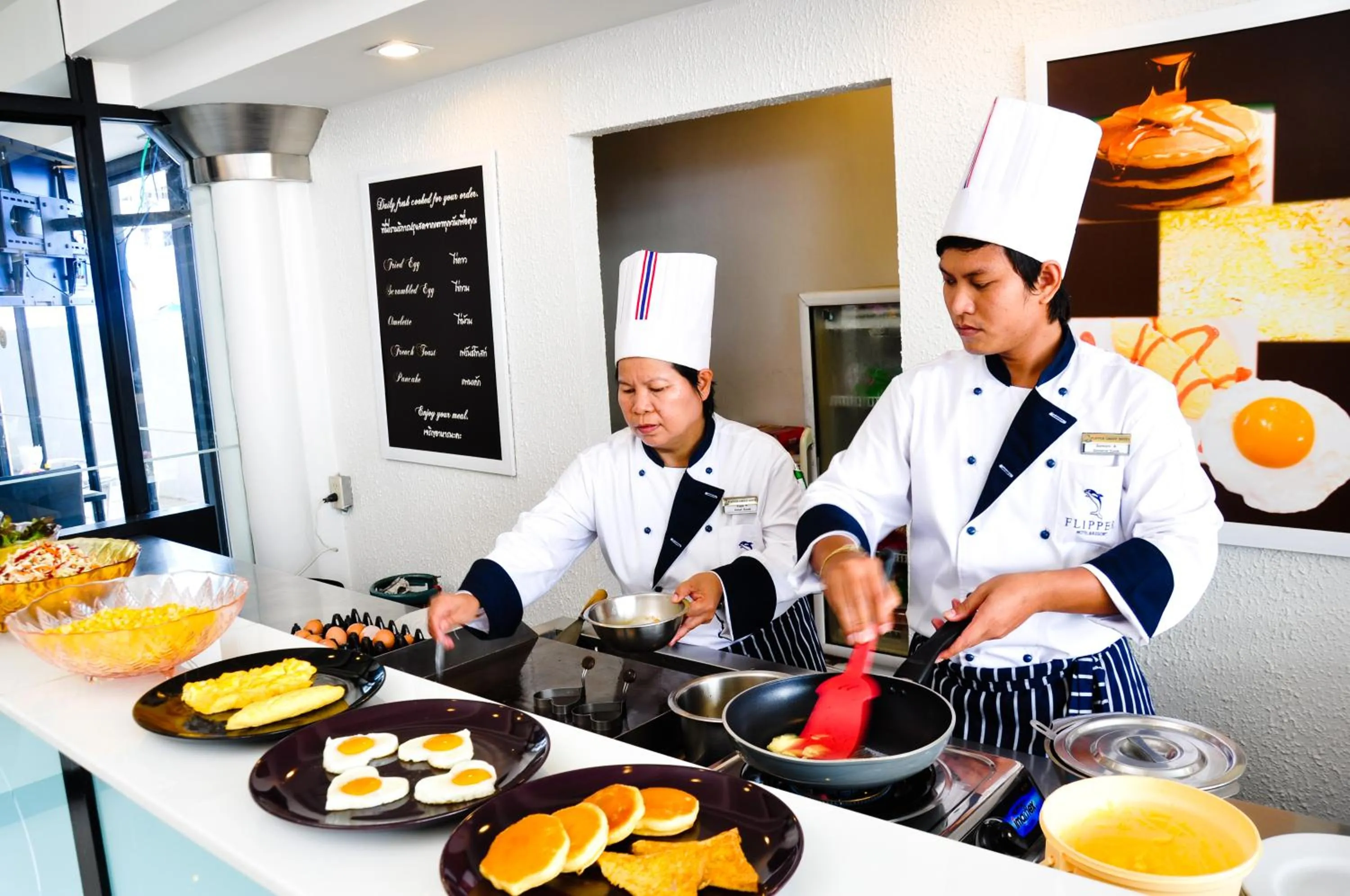 Breakfast in Flipper Lodge Hotel - SHA Extra Plus