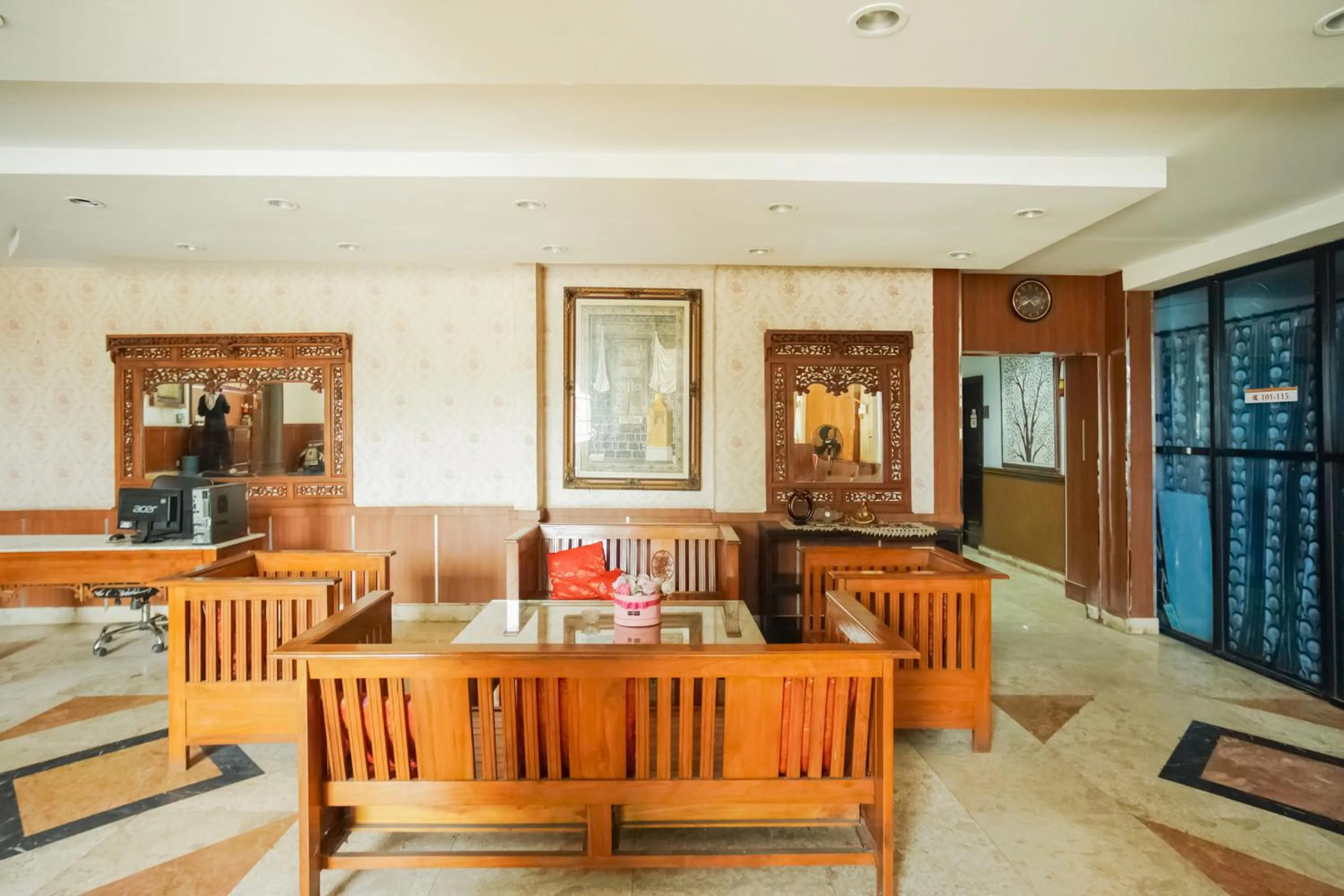 Seating area in Townhouse Oak Ilir Timur I Near Ptc Mall