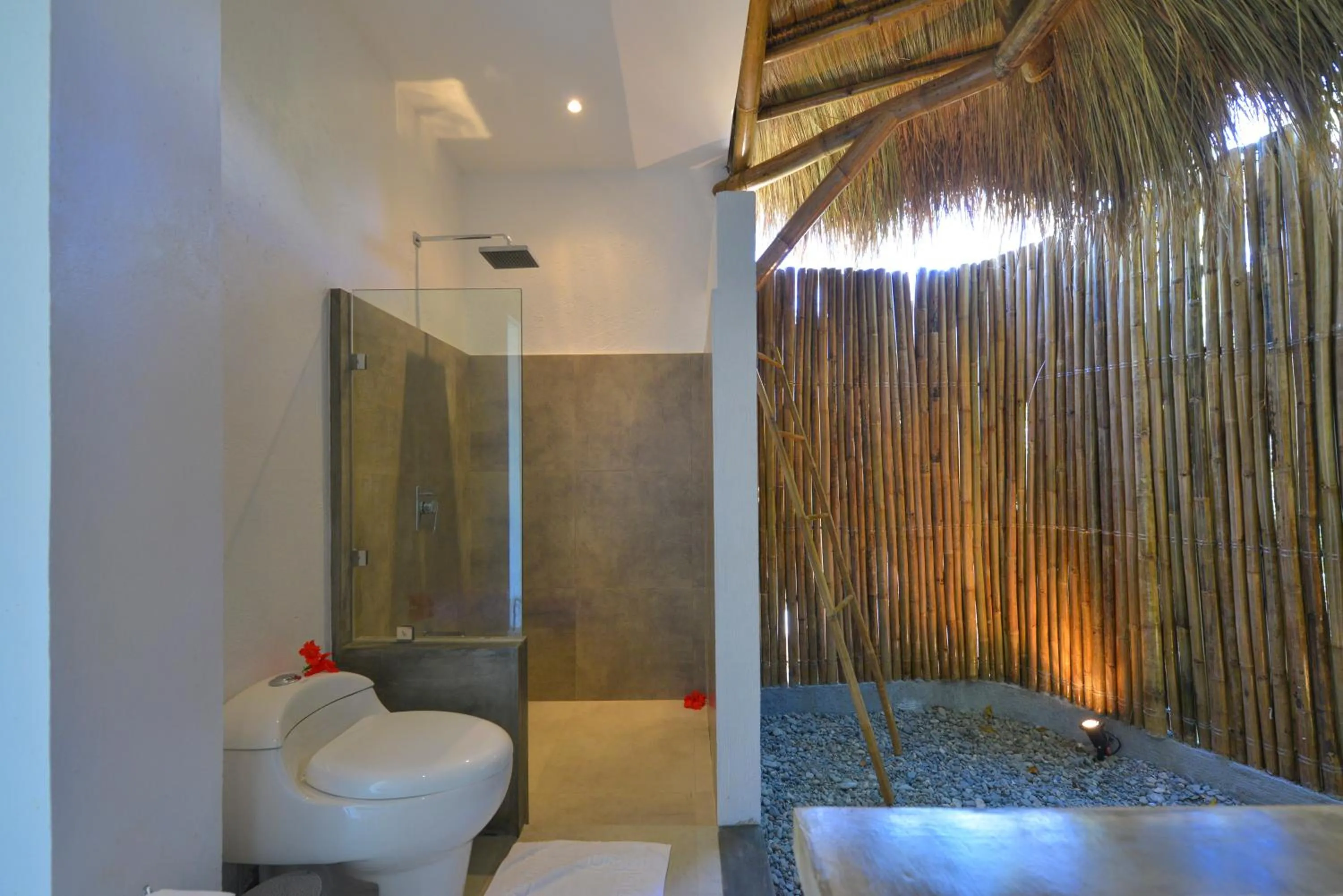 Toilet in Diniview Villa Resort