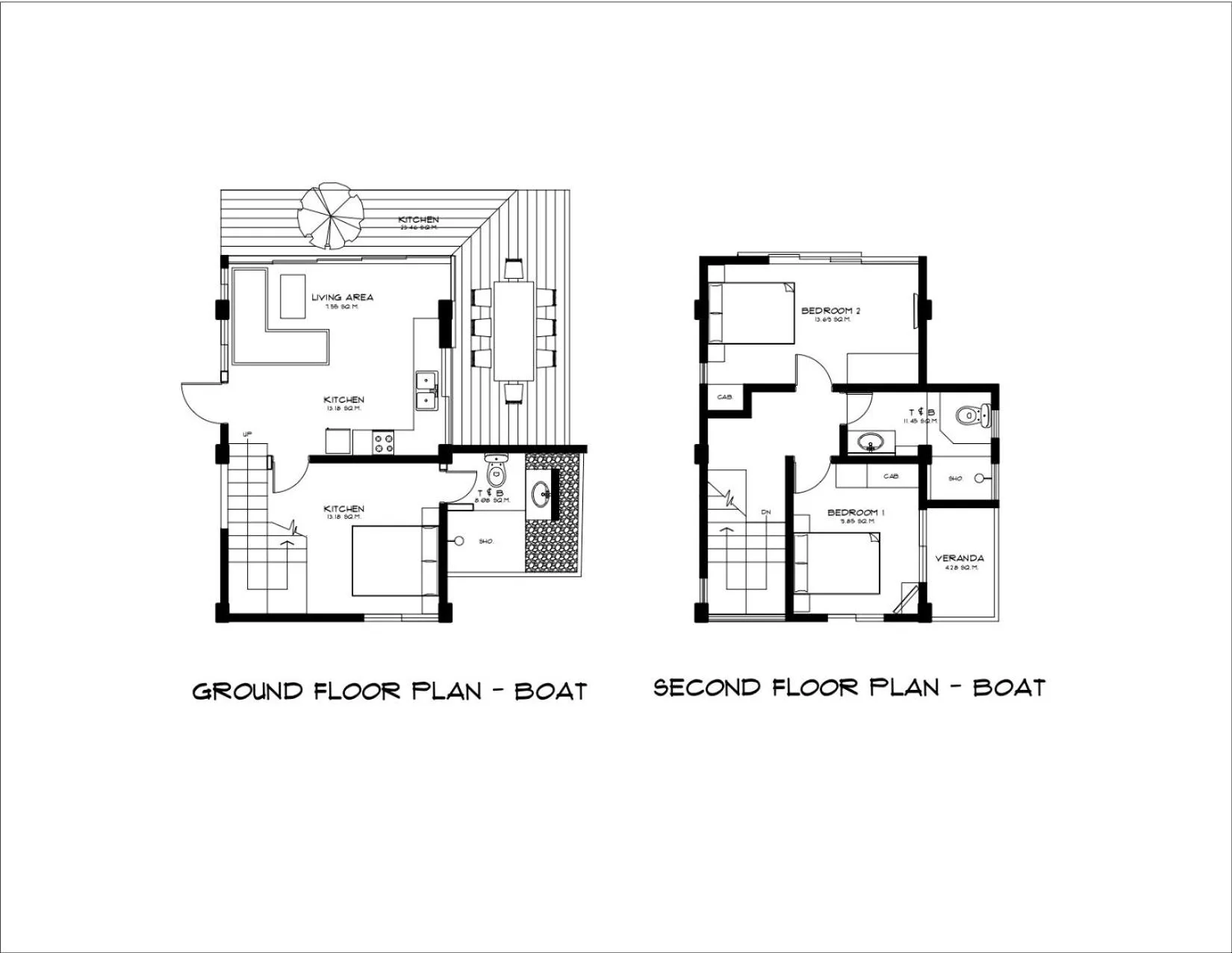 Floor plan in Diniview Villa Resort