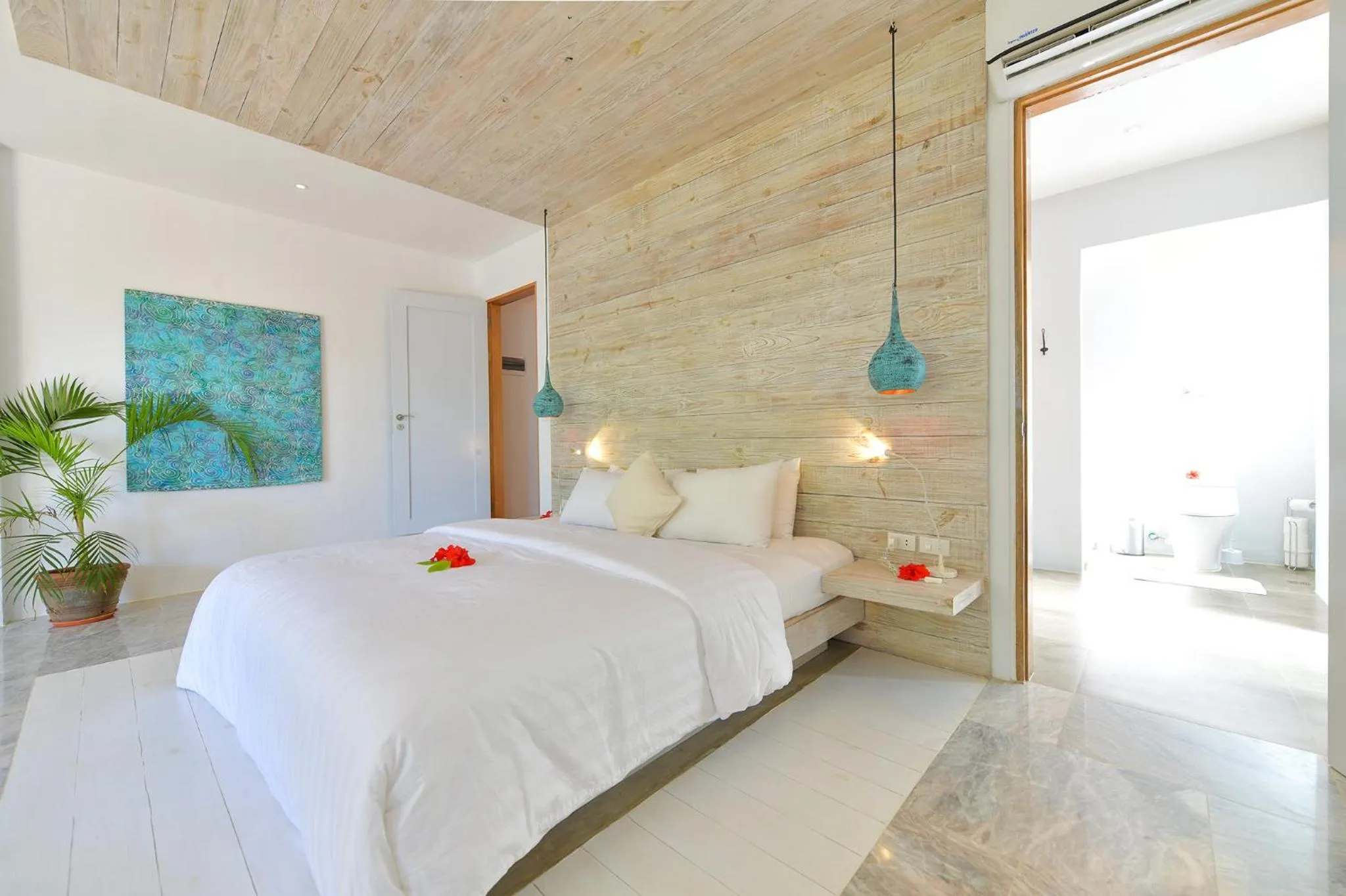 Bedroom, Bed in Diniview Villa Resort