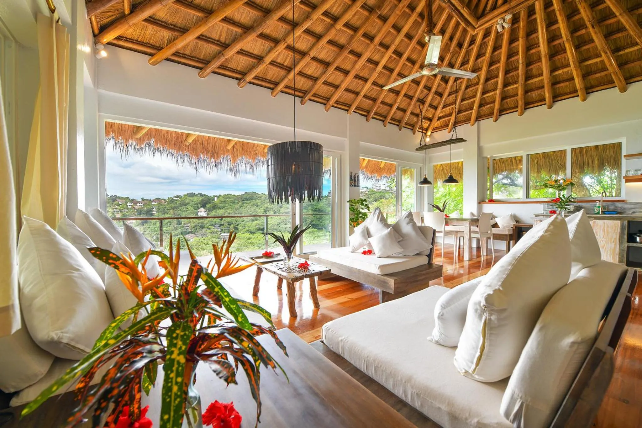 Living room in Diniview Villa Resort