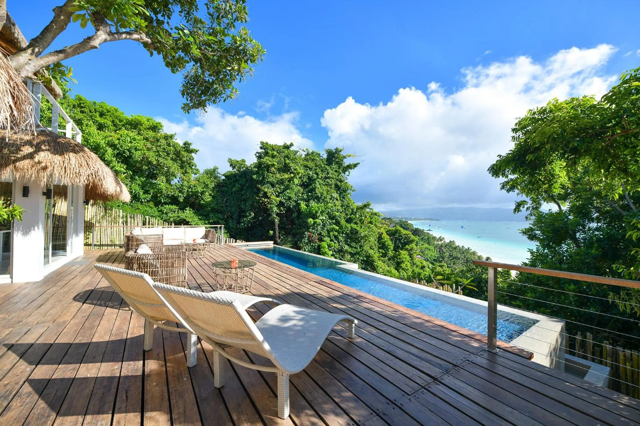 Natural landscape in Diniview Villa Resort