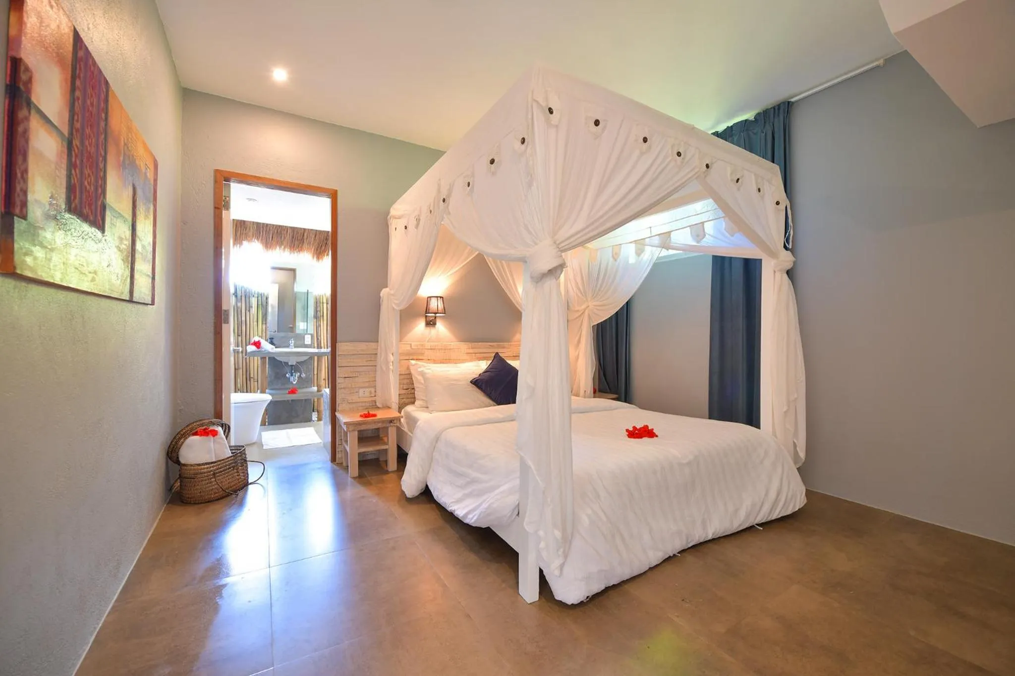 Photo of the whole room, Bed in Diniview Villa Resort