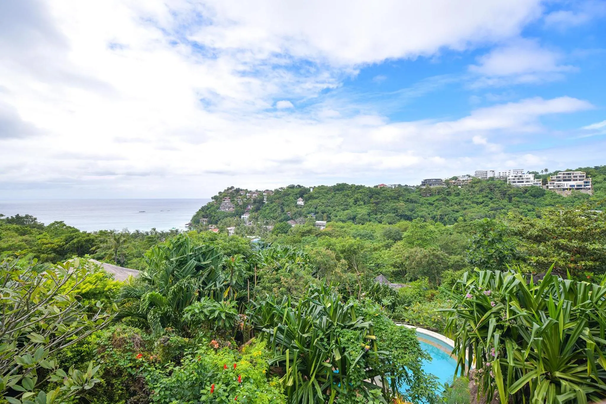Natural landscape in Diniview Villa Resort
