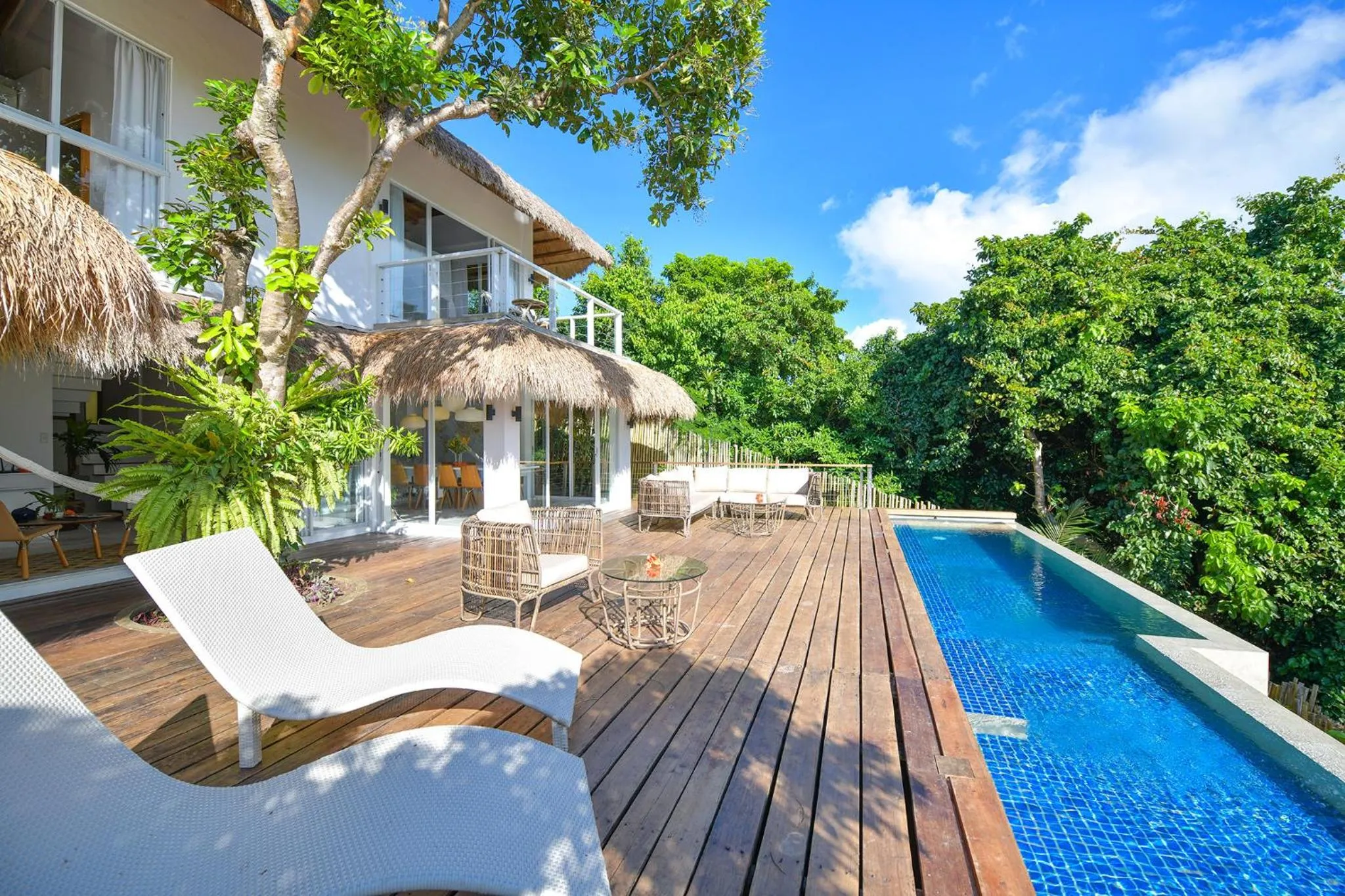 Natural landscape in Diniview Villa Resort