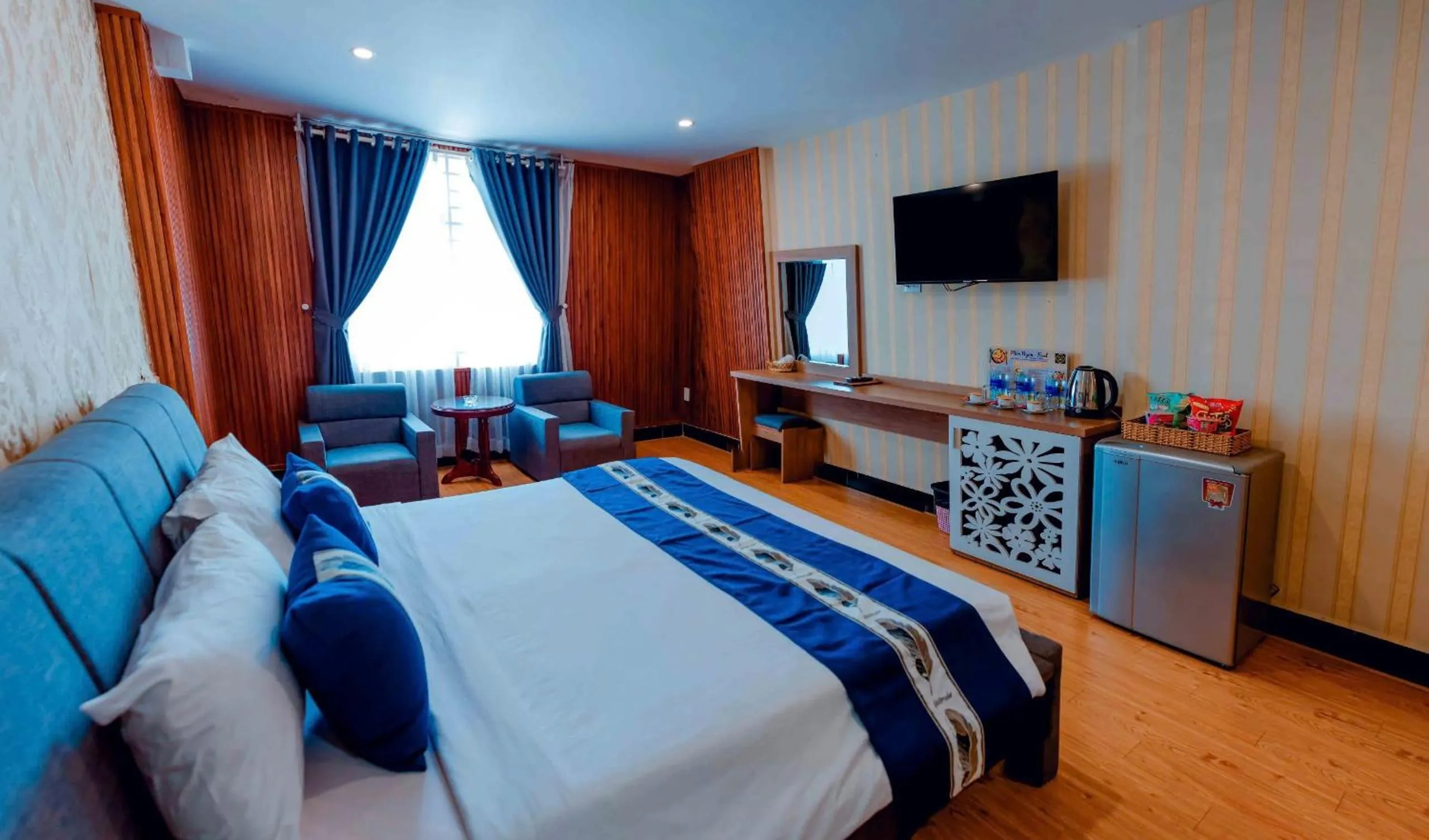 Bed in Linh Phuong 3 Hotel