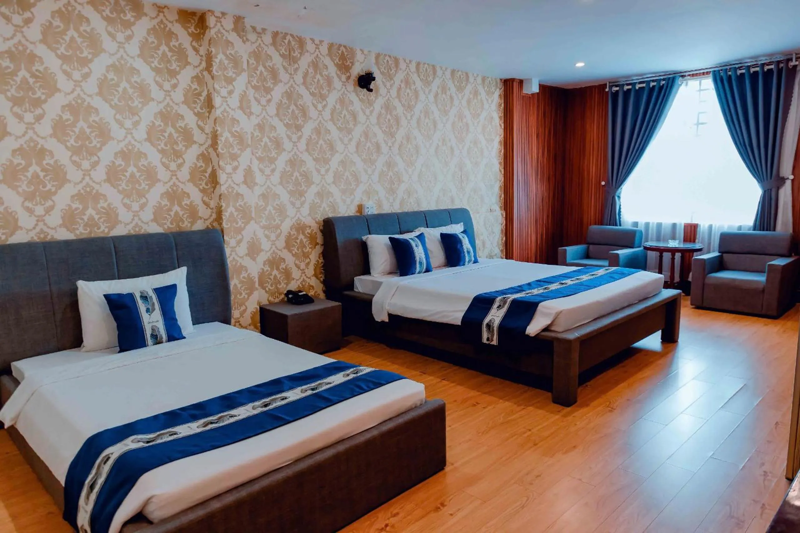 Bed in Linh Phuong 3 Hotel