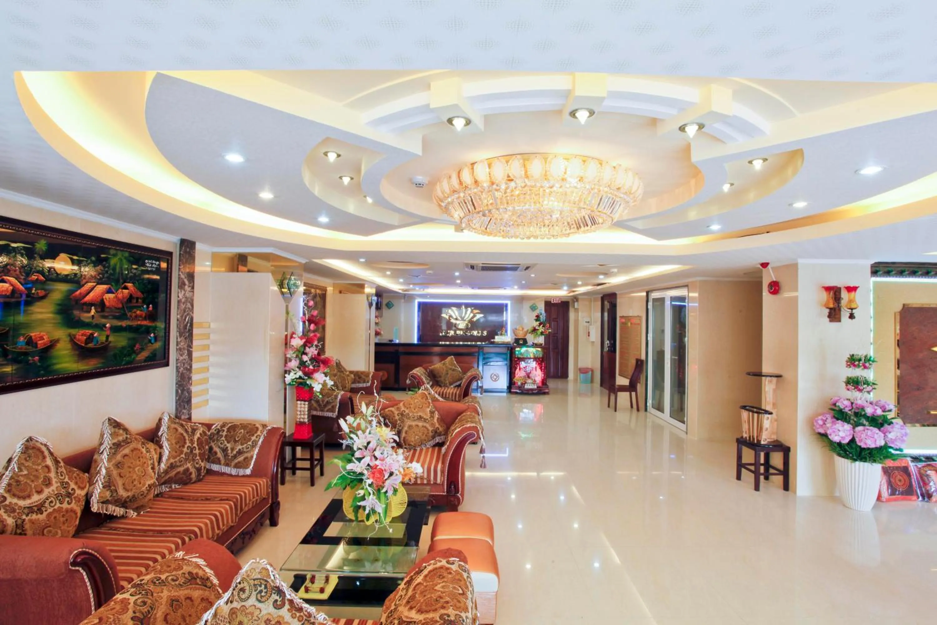 Lobby or reception in Linh Phuong 3 Hotel