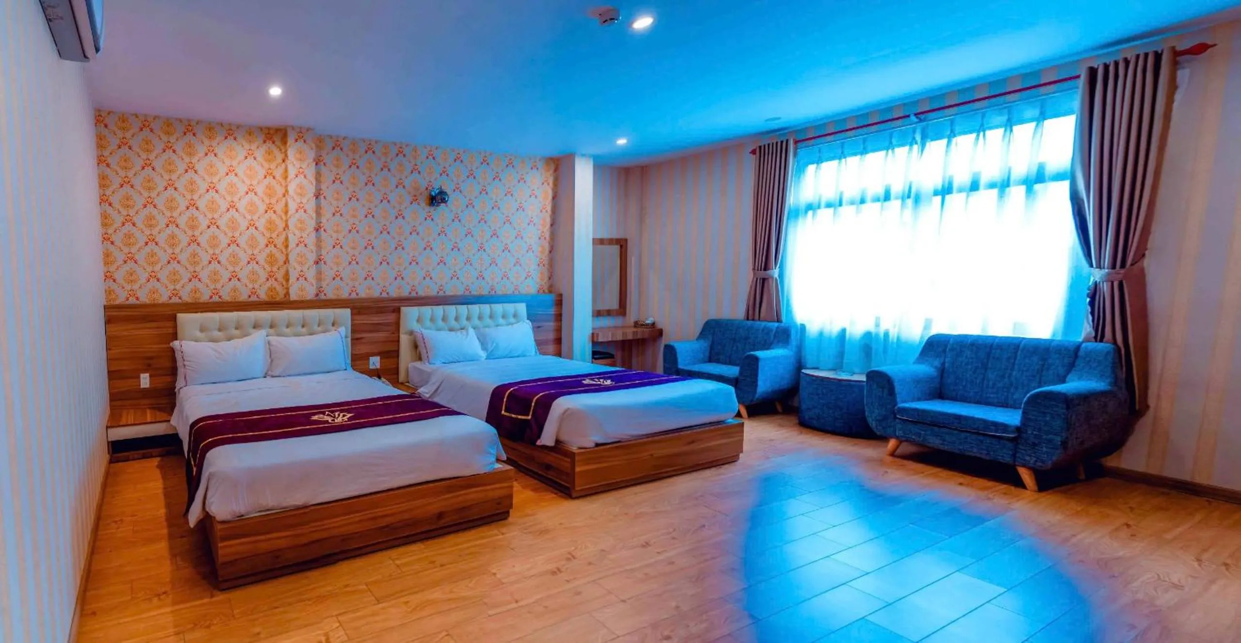 Bed in Linh Phuong 3 Hotel