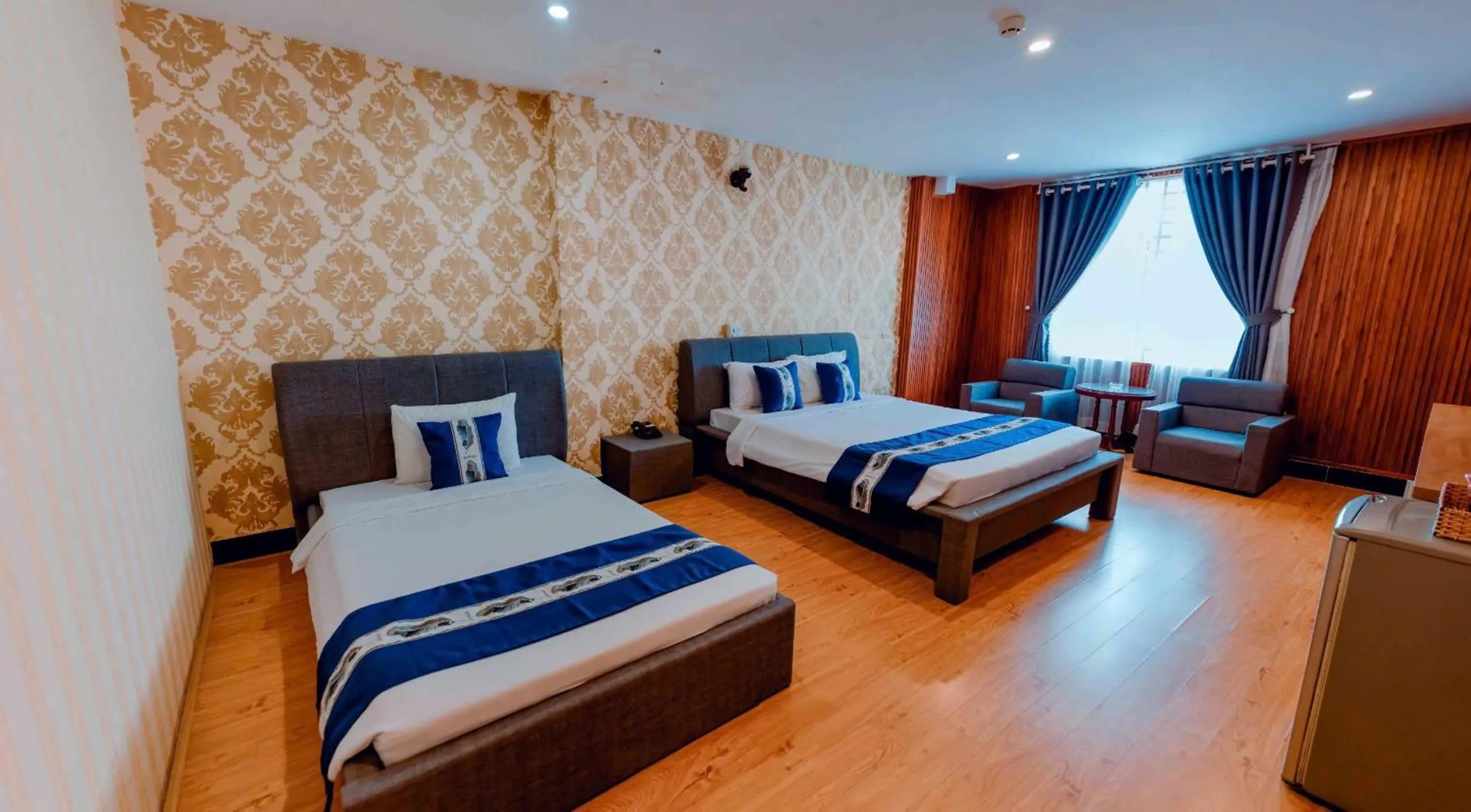 Bed in Linh Phuong 3 Hotel