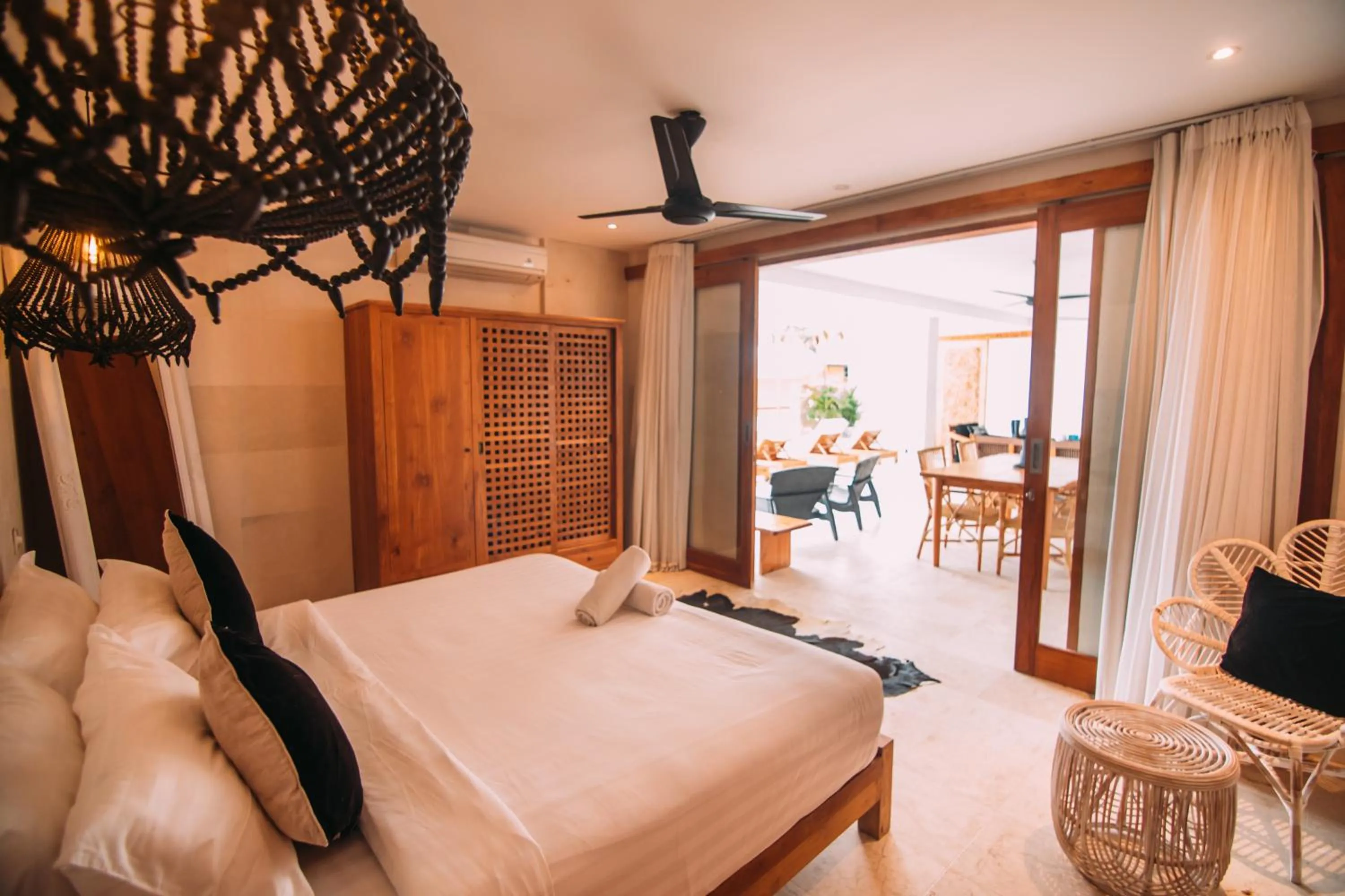 Bedroom, Bed in Aqua Nusa - Luxury Lembongan Villas