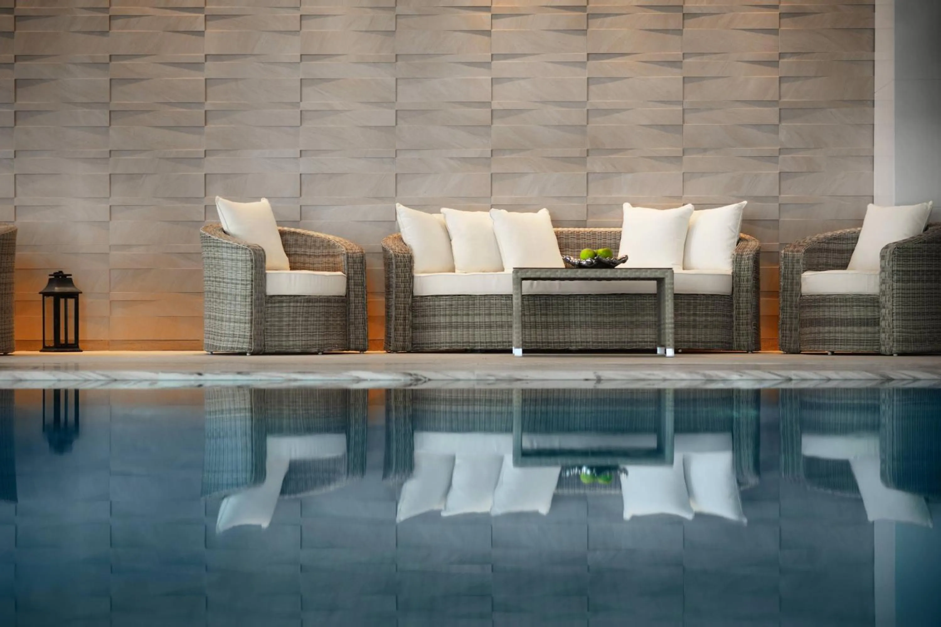 Swimming pool in Pik Palace, Shahdag, Autograph Collection