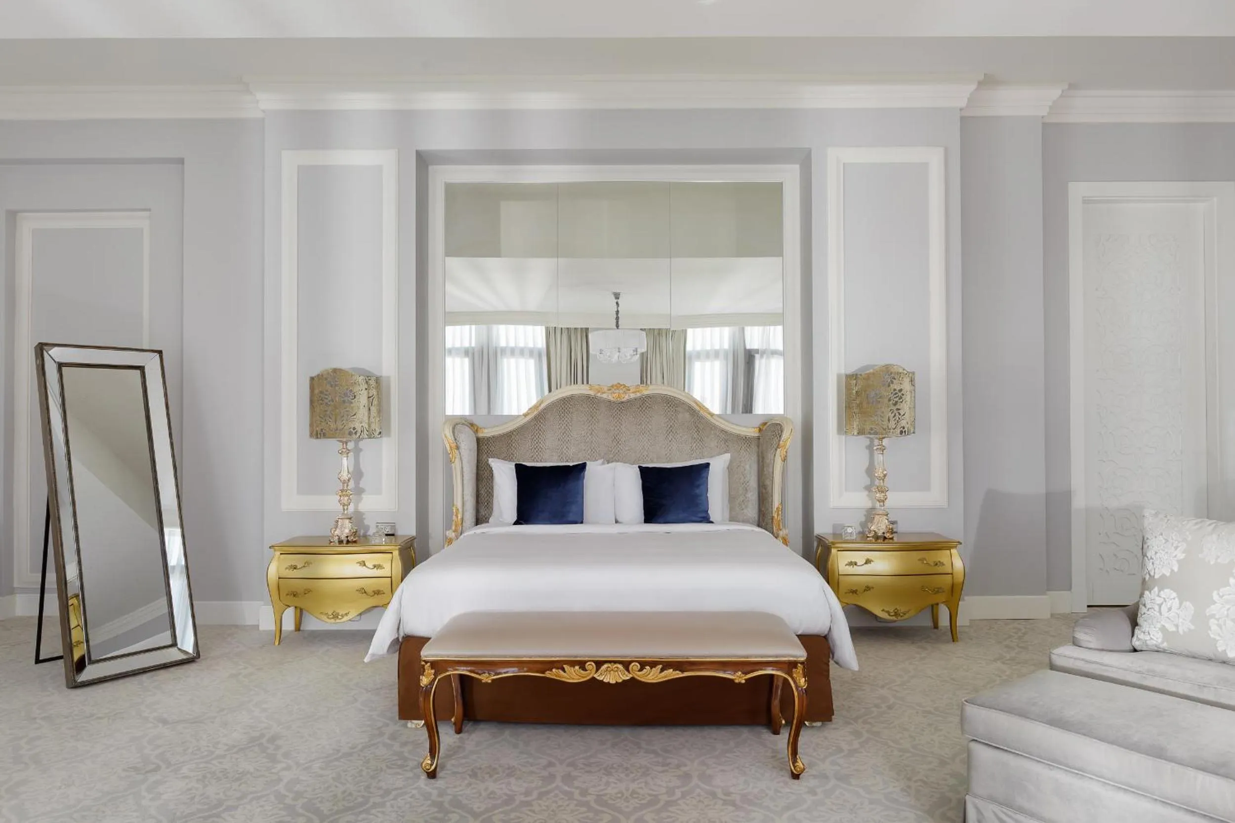 Bed in Pik Palace, Shahdag, Autograph Collection