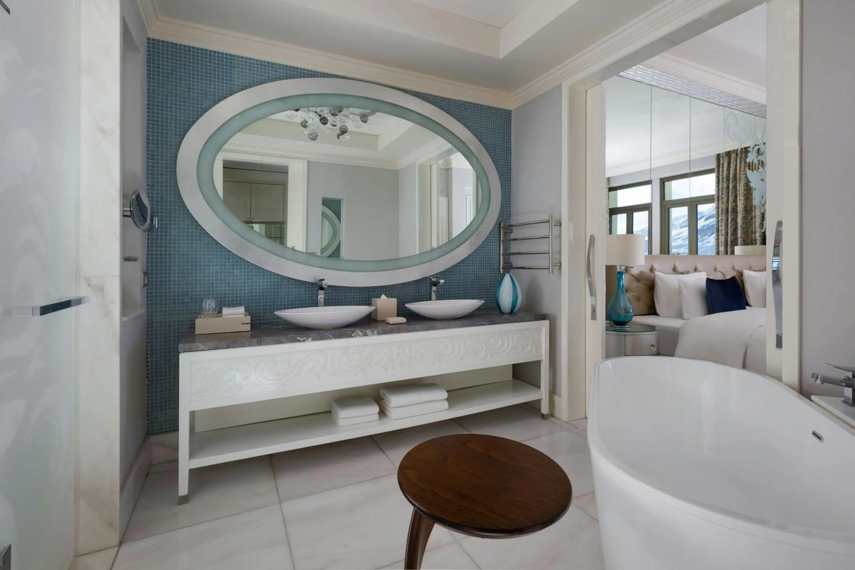 Bathroom in Pik Palace, Shahdag, Autograph Collection