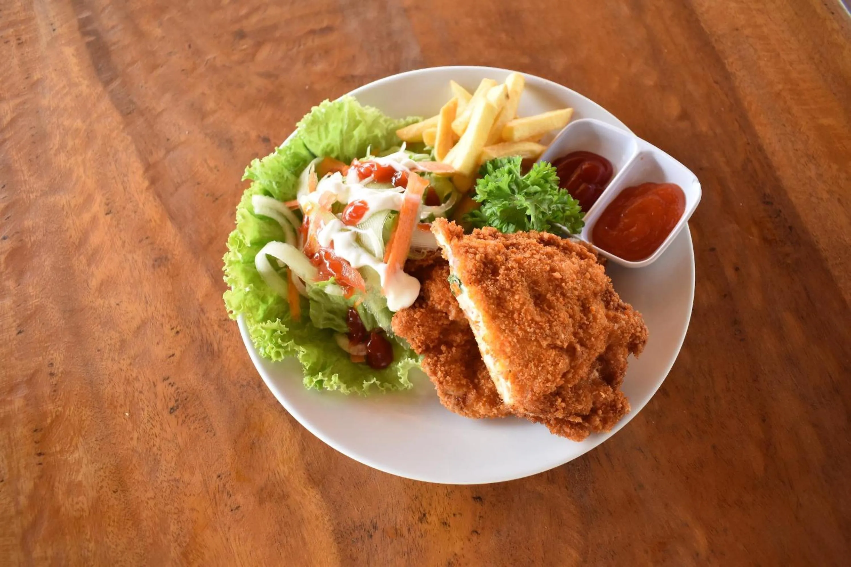 Food close-up in Bali Belva