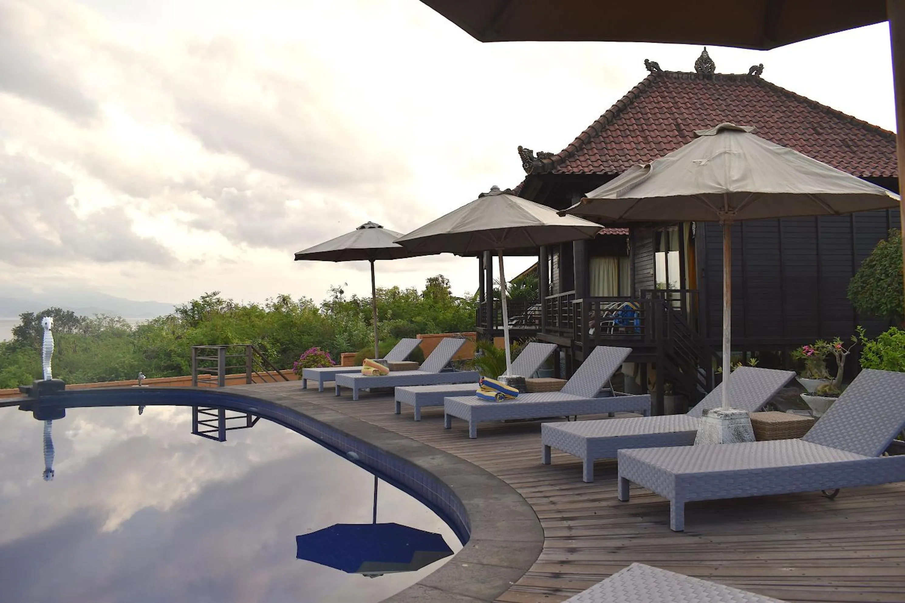 Swimming pool in Bali Belva