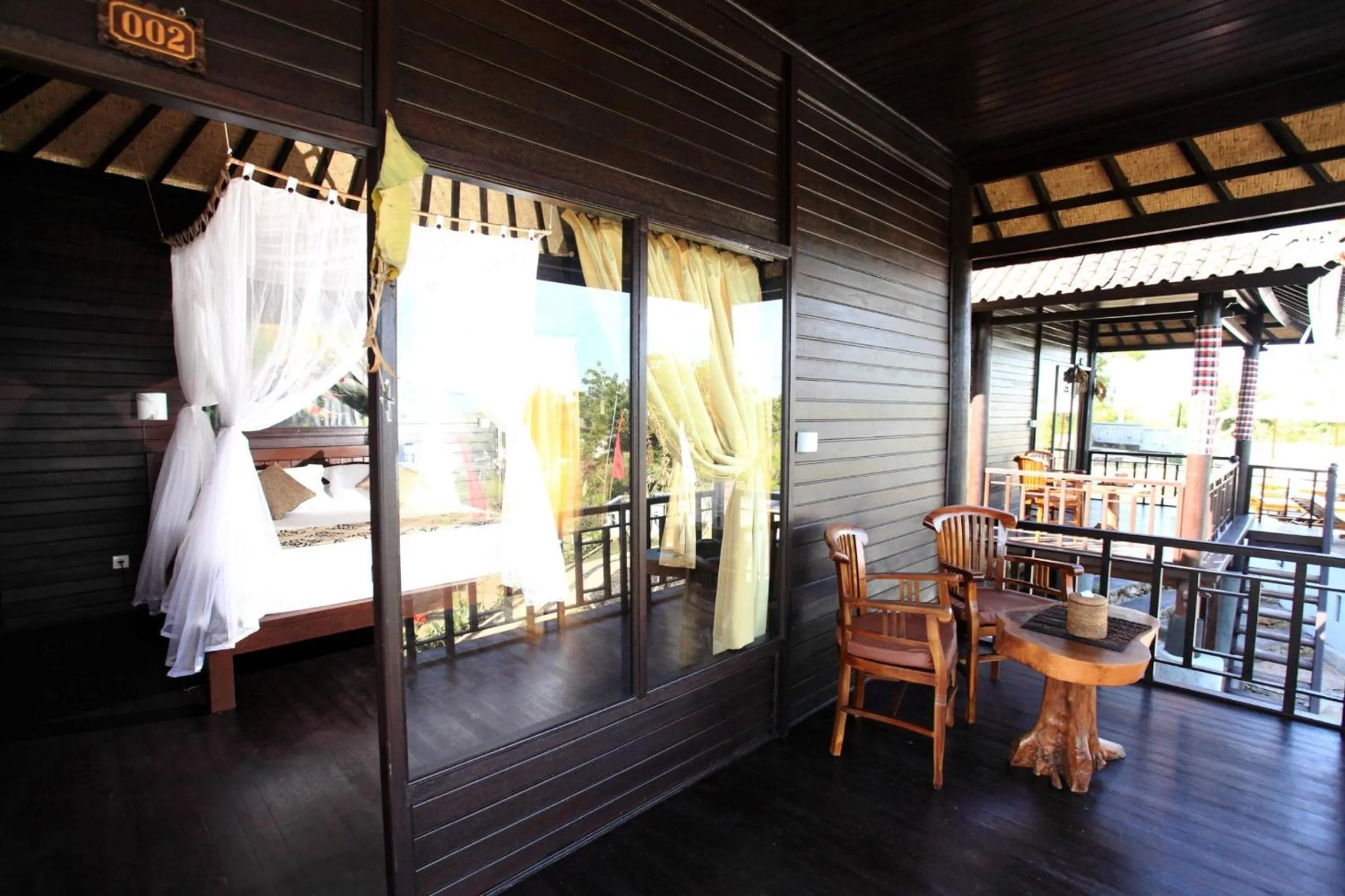 Balcony/Terrace, Bed in Bali Belva