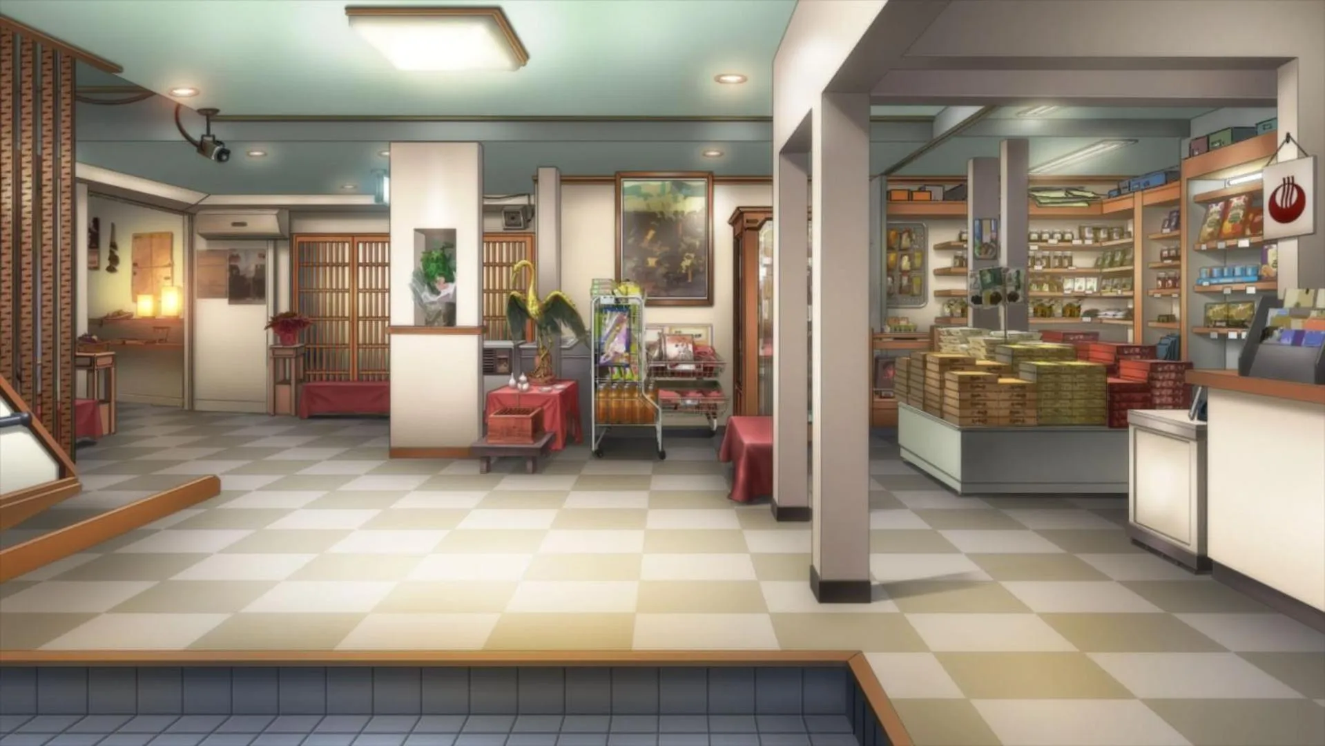 On-site shops in Shosenkaku