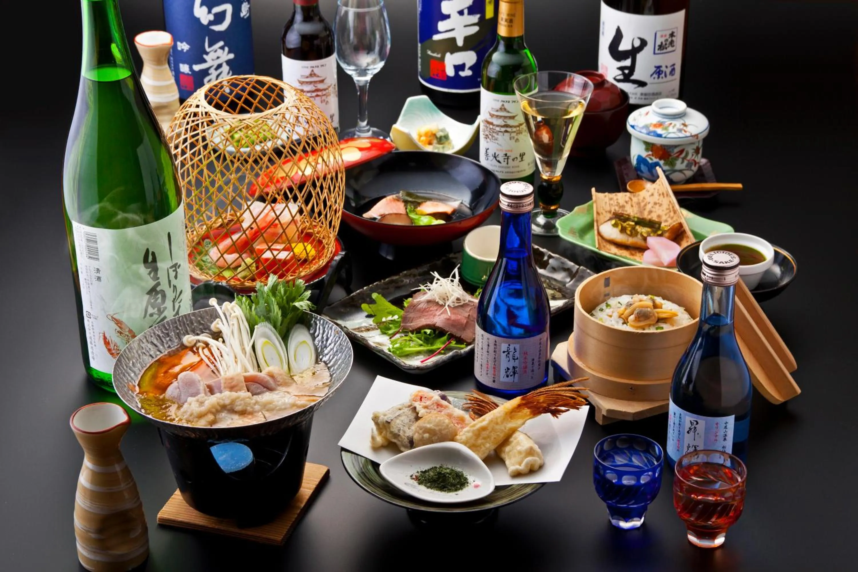 Food and drinks in Shosenkaku