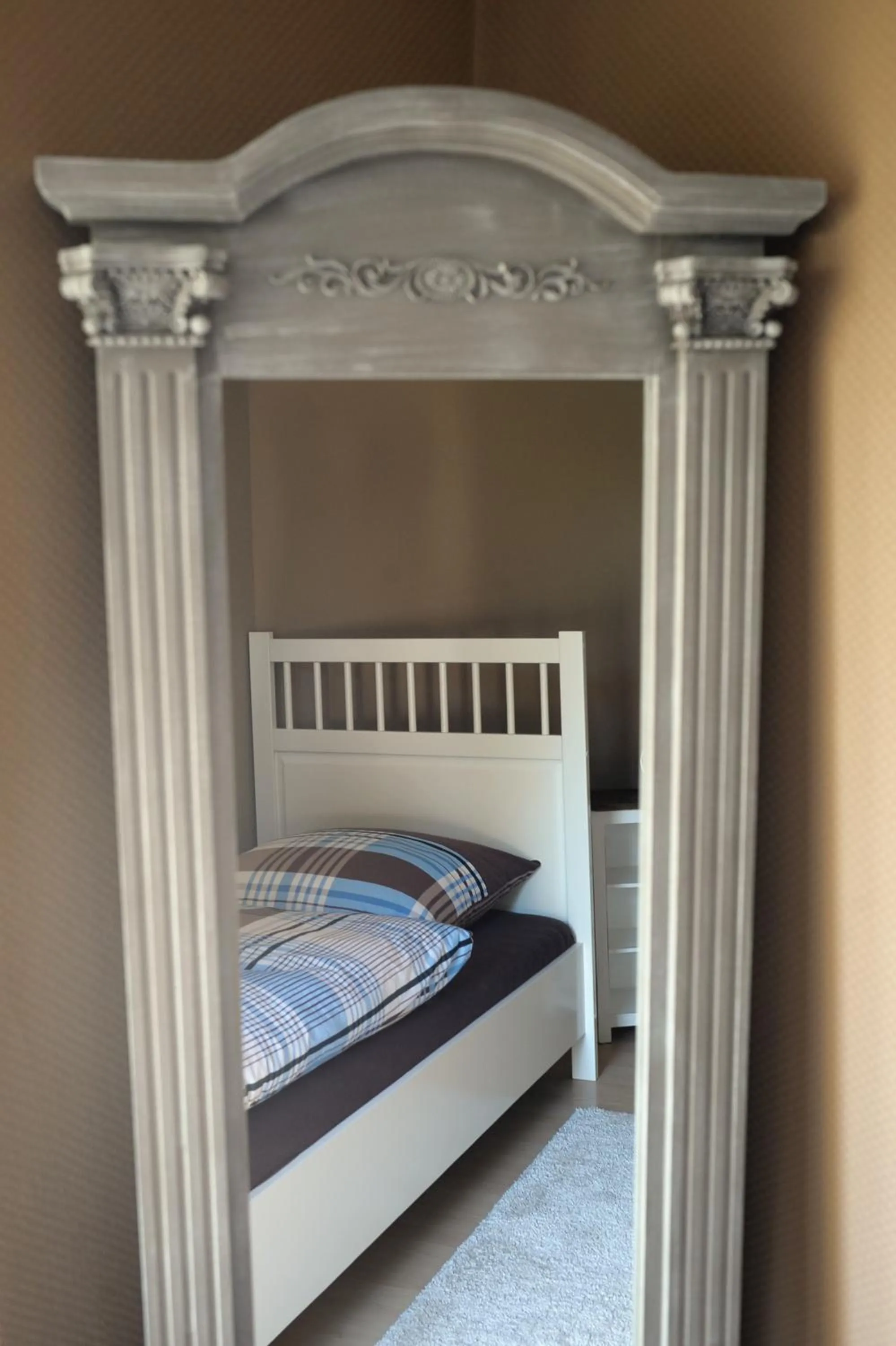 Bedroom, Bed in Ferienwohnung Landfein Schalkenmehren