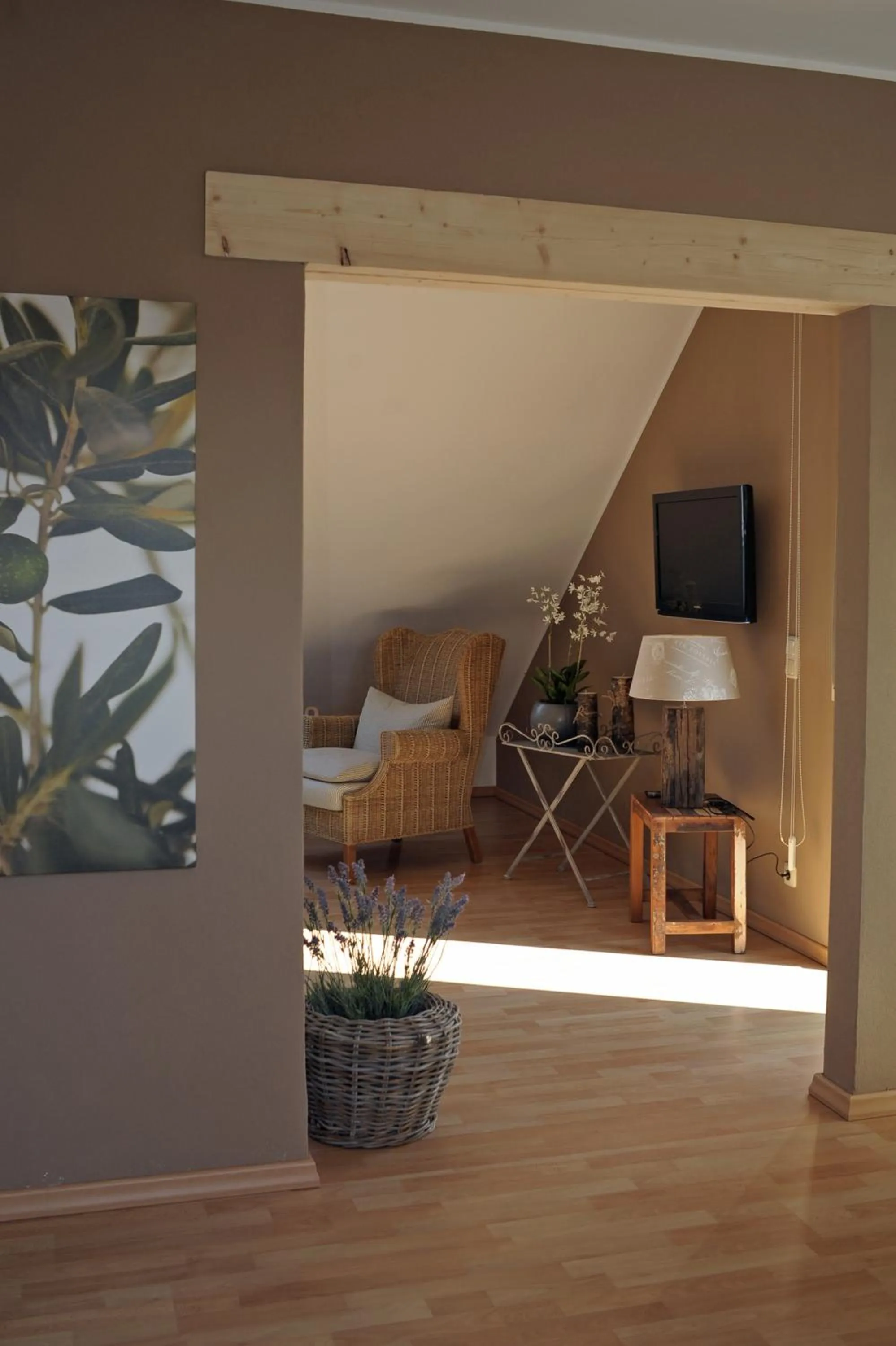 Living room in Ferienwohnung Landfein Schalkenmehren