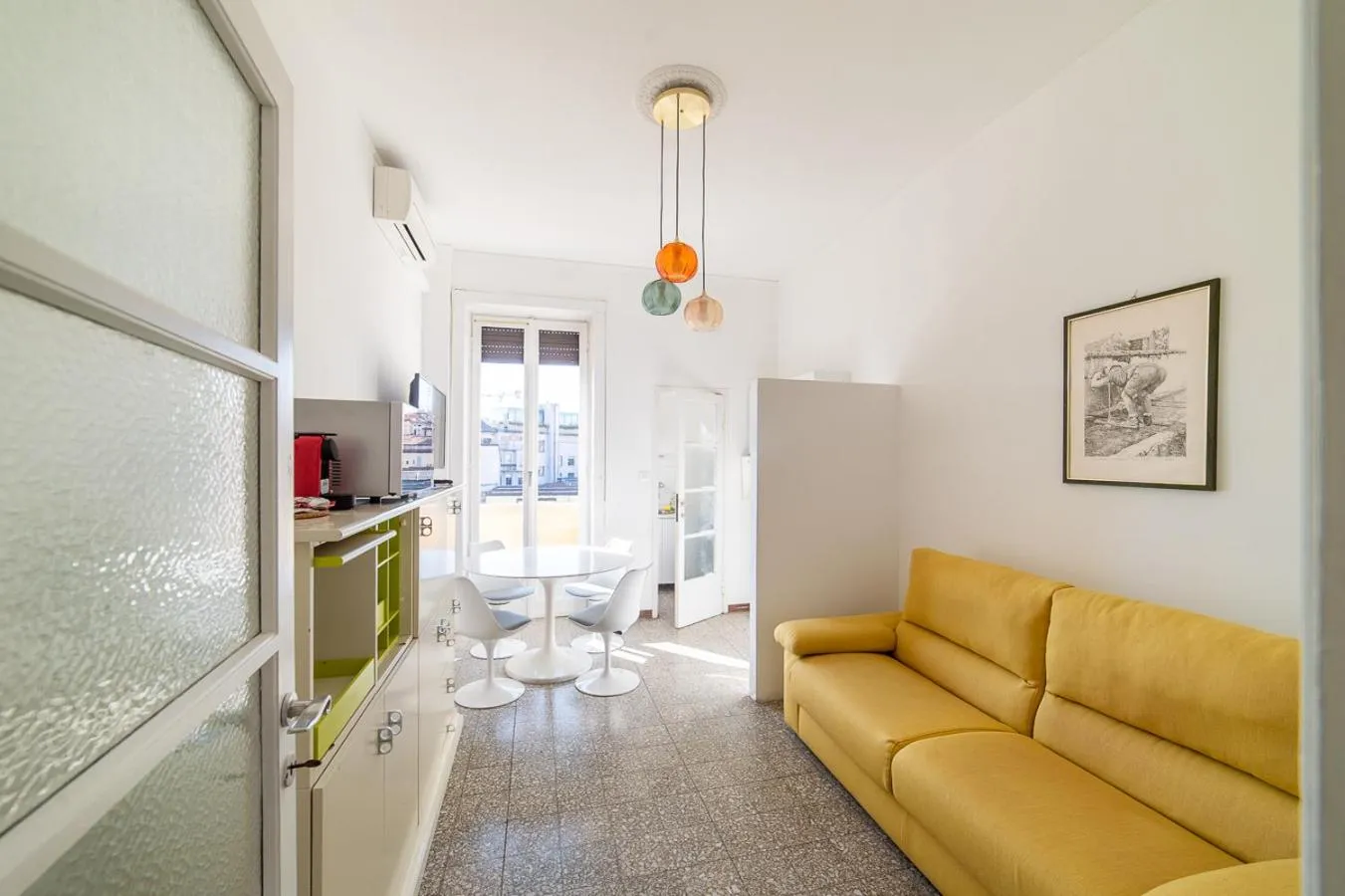 Living room in Hbhall Residenze Darsena