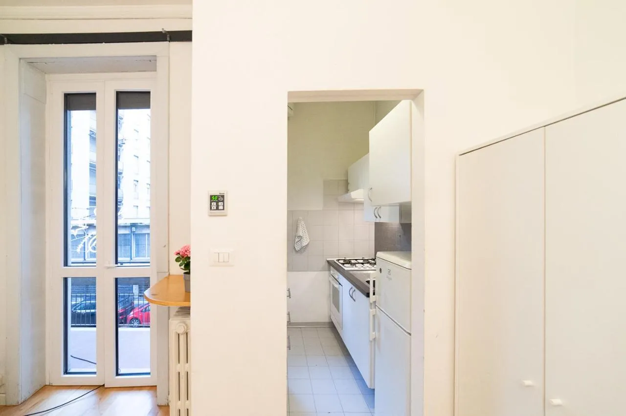 Kitchen or kitchenette in Hbhall Residenze Darsena