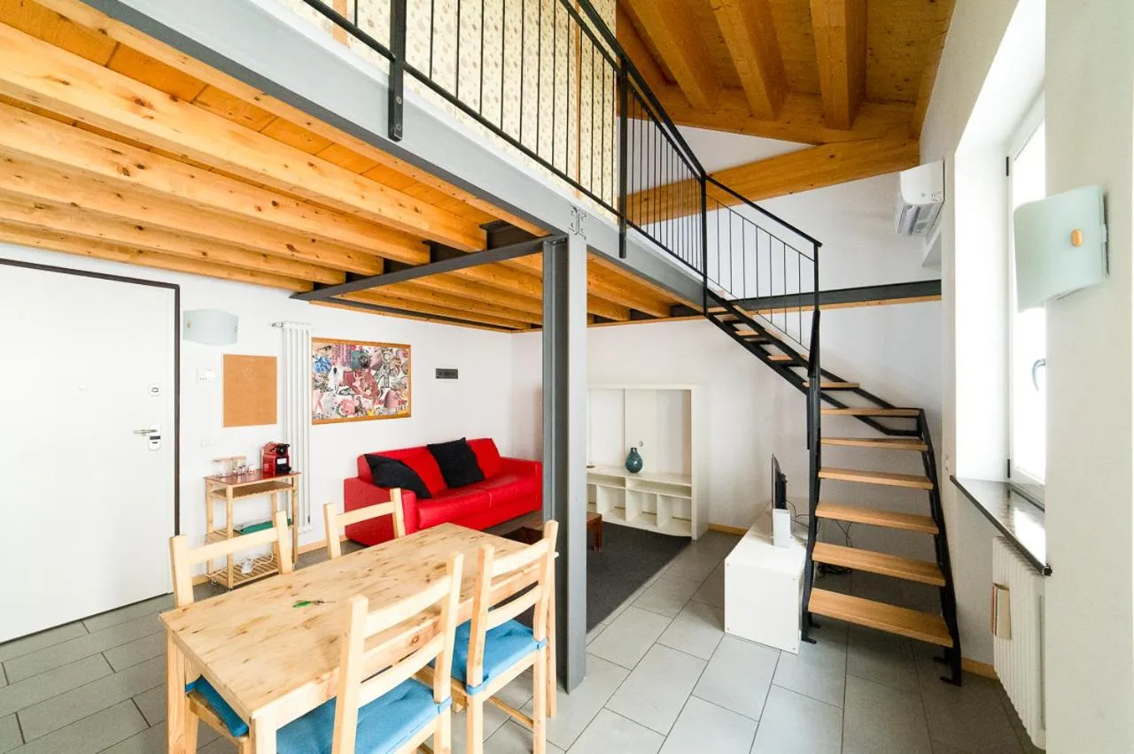 Seating area in Hbhall Residenze Darsena