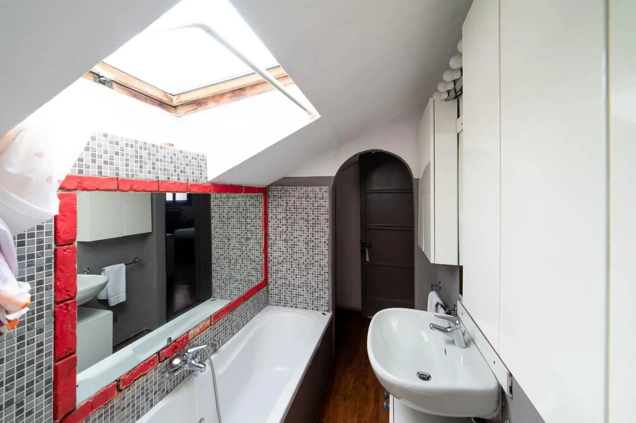 Bathroom in Hbhall Residenze Darsena