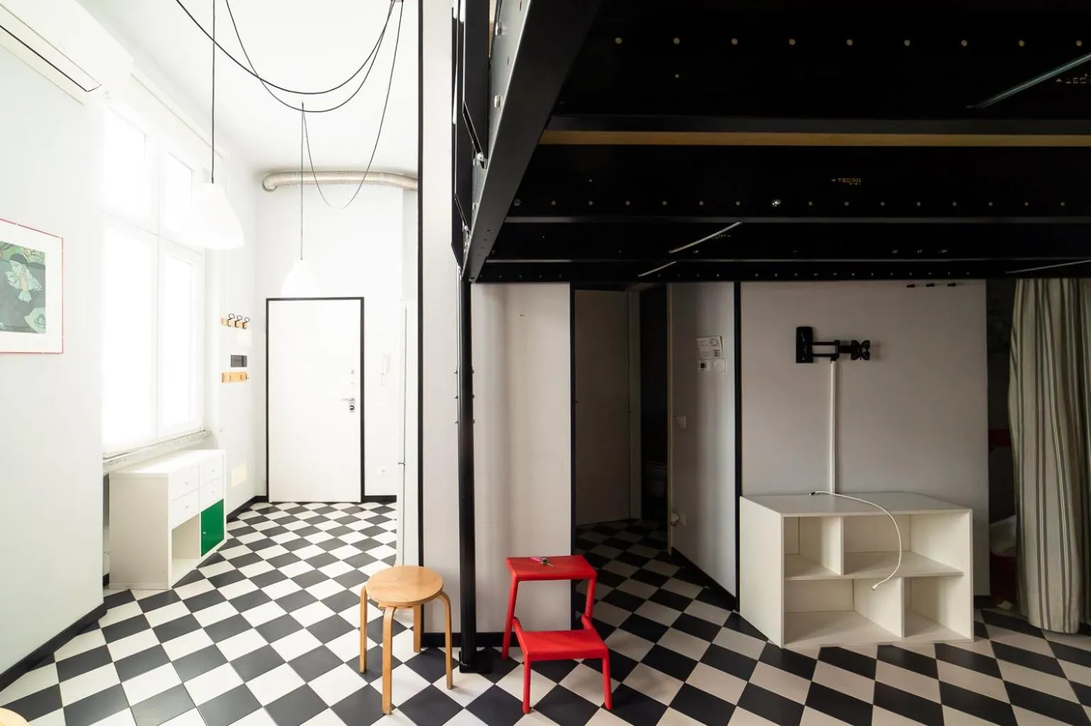 Living room in Hbhall Residenze Darsena