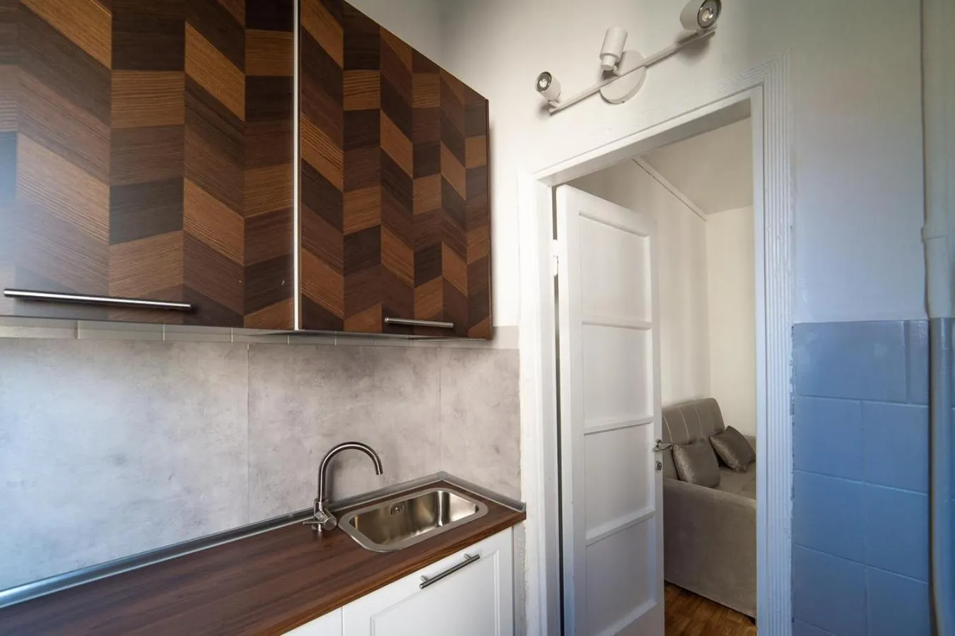 Kitchen or kitchenette in Hbhall Residenze Darsena