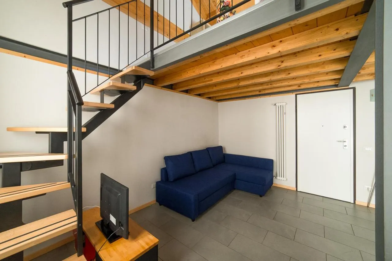 Living room in Hbhall Residenze Darsena