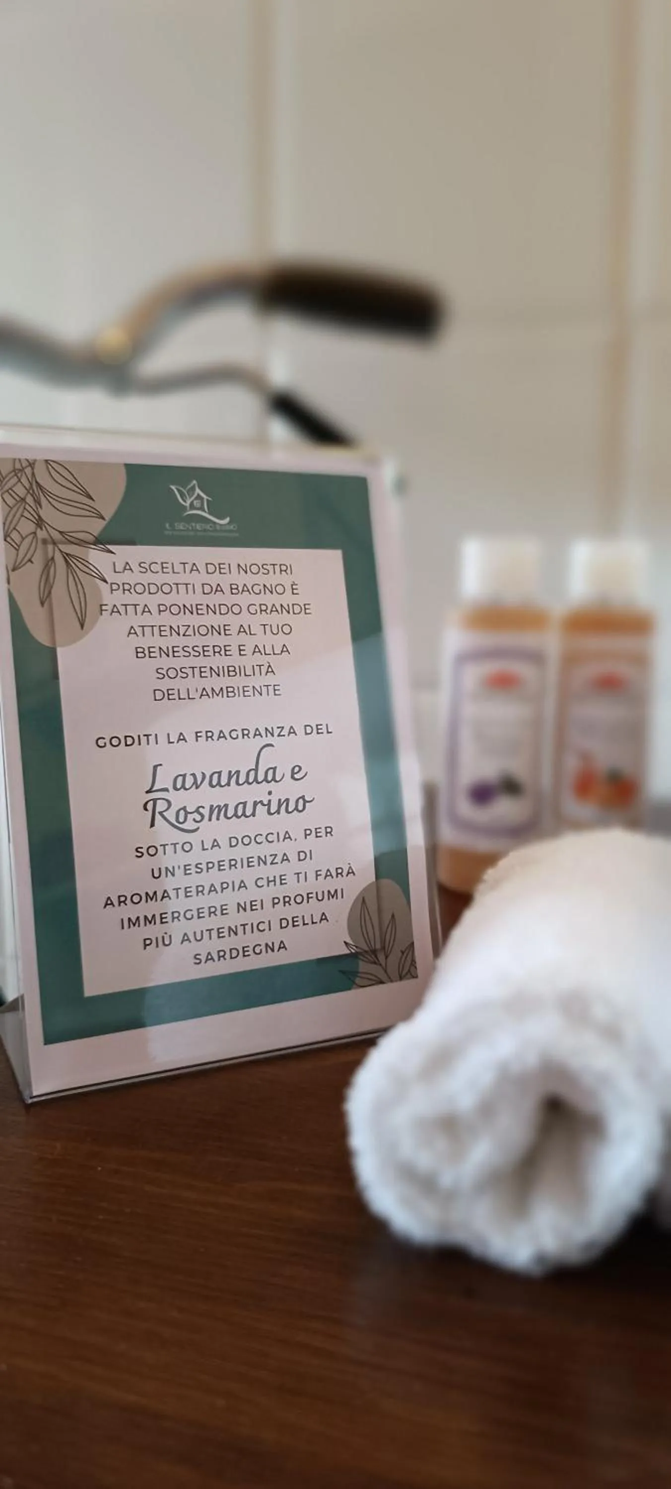 Decorative detail in Il Sentiero B&Bìo