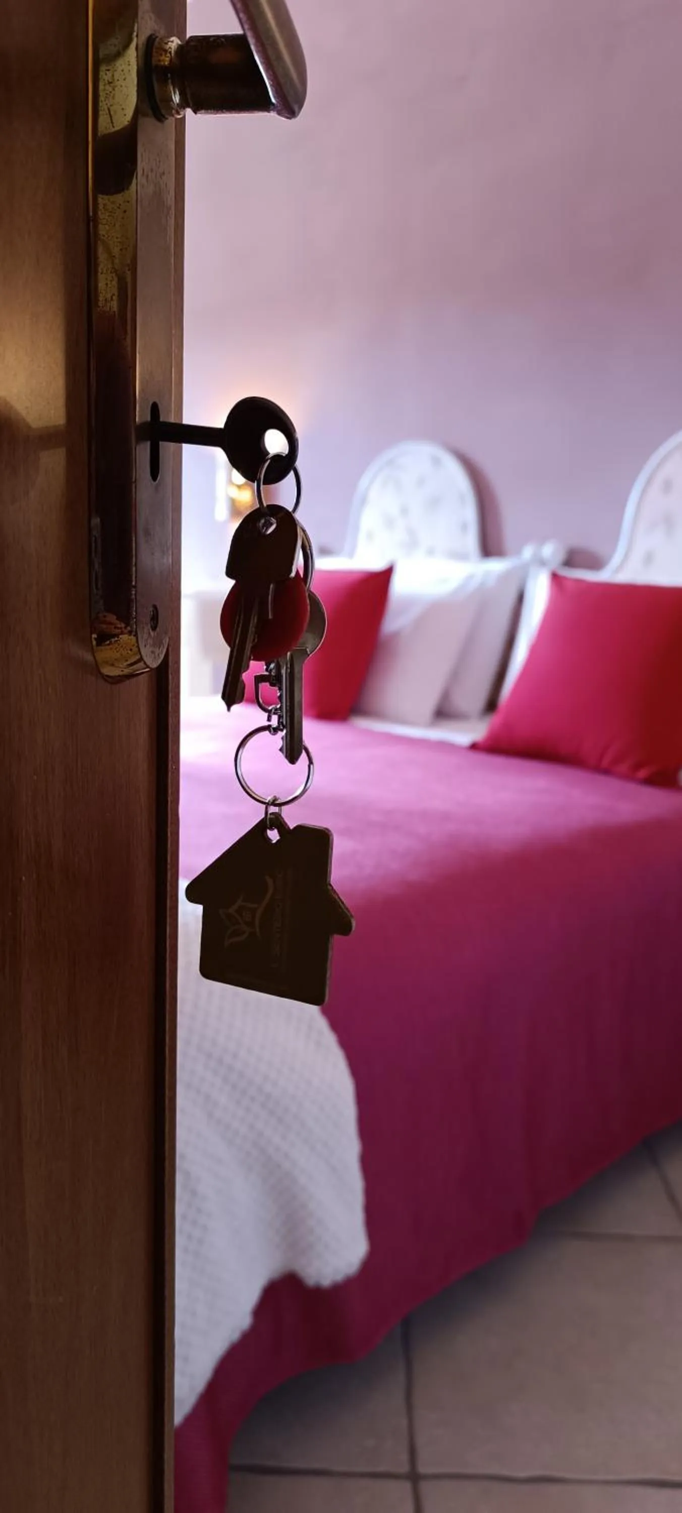 Bedroom, Bed in Il Sentiero B&Bìo