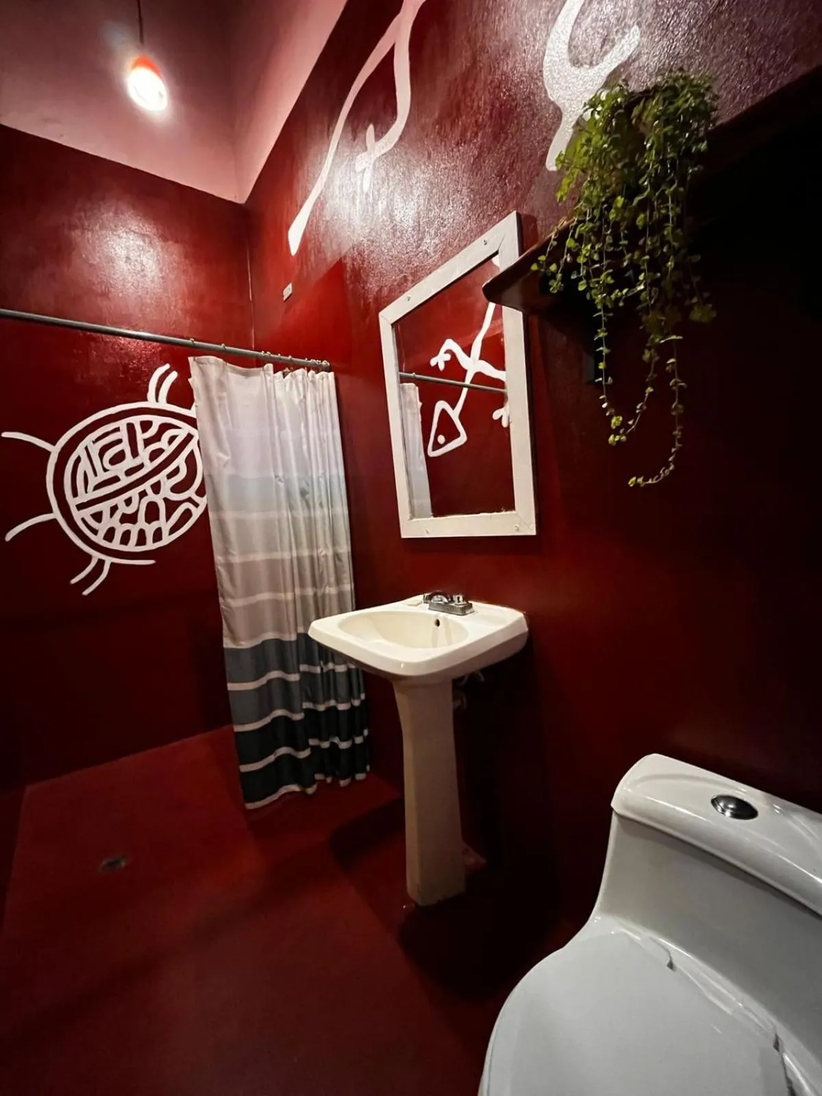 Hot Spring Bath in Cueva Nica