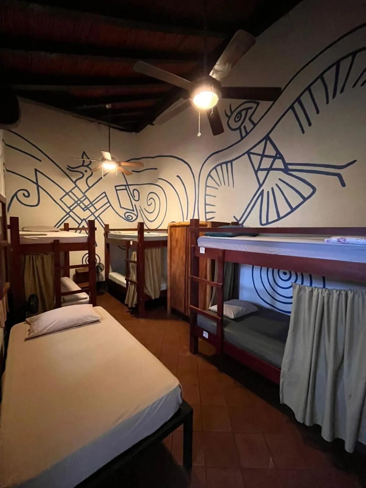 Bunk Bed in Male Dormitory Room  in Cueva Nica