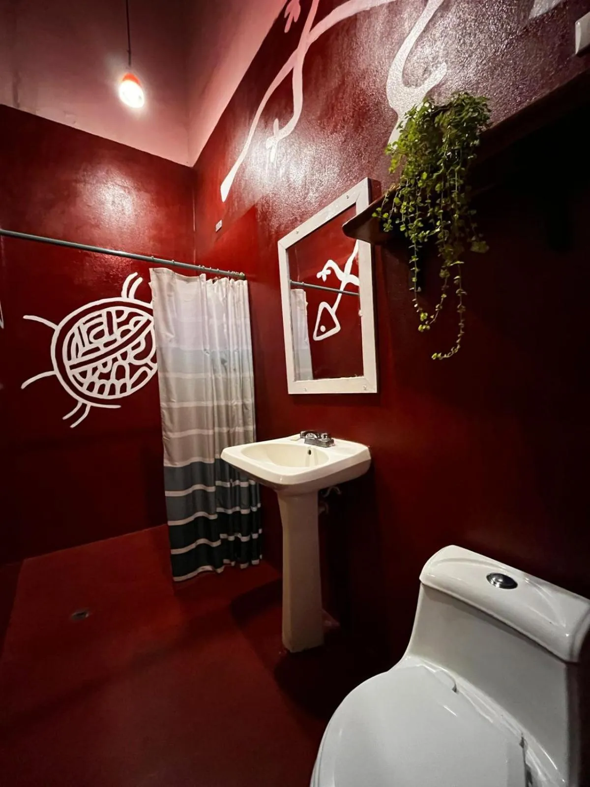 Bathroom in Cueva Nica